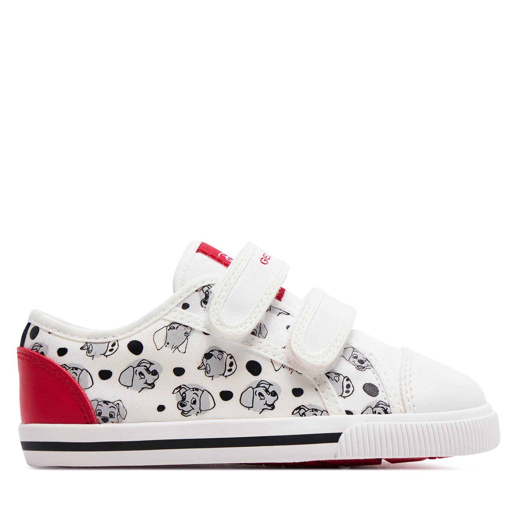 Sneakers Geox B Kilwi Girl B45D5C 0AN54 C0050 S White/Red von Geox