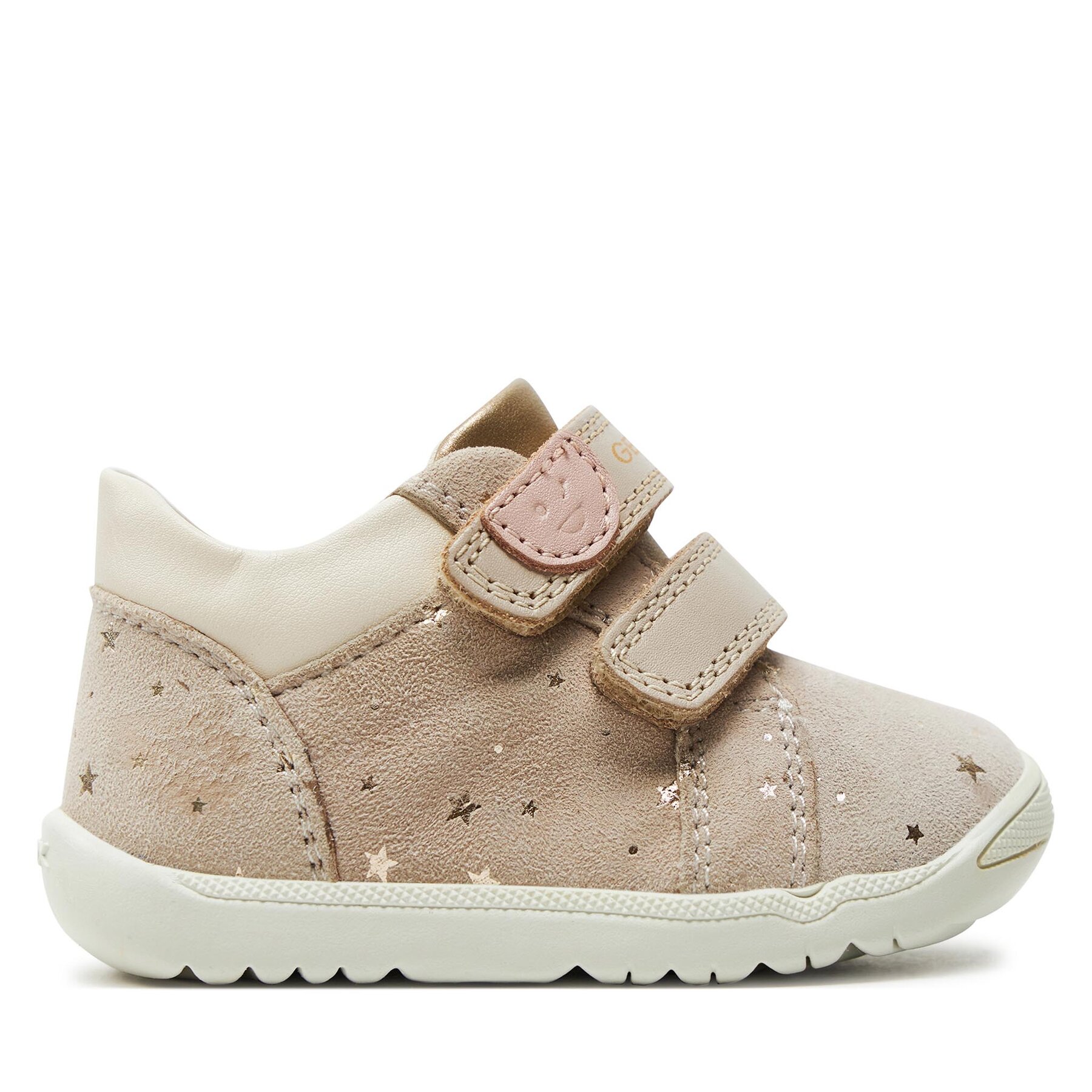 Sneakers Geox B Macchia Girl B164PA 007BC C0871 Beige/Gold von Geox