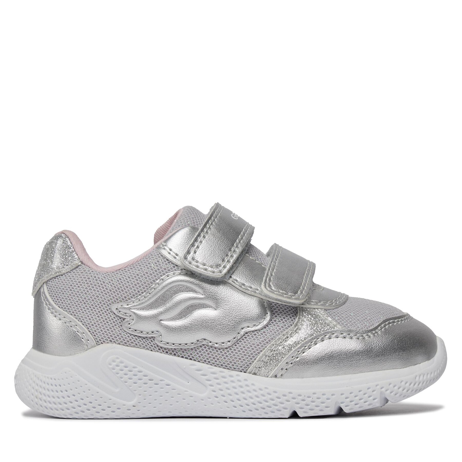 Sneakers Geox B Sprintye Girl B454TC 0GNAJ C1007 M Silver von Geox