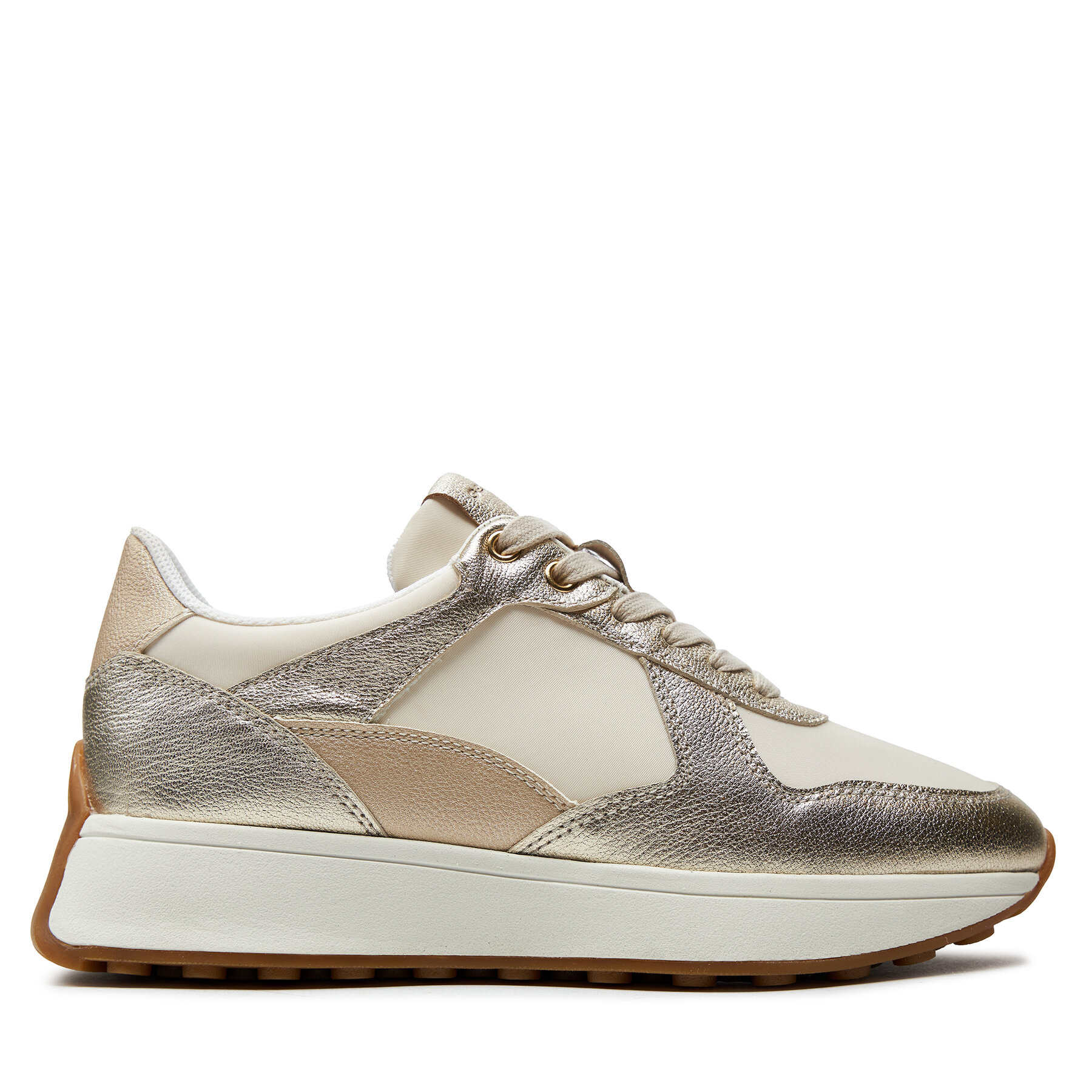 Sneakers Geox D Amabel D45MDA 0BVFU C2XH6 Gold/Lt Taupe von Geox