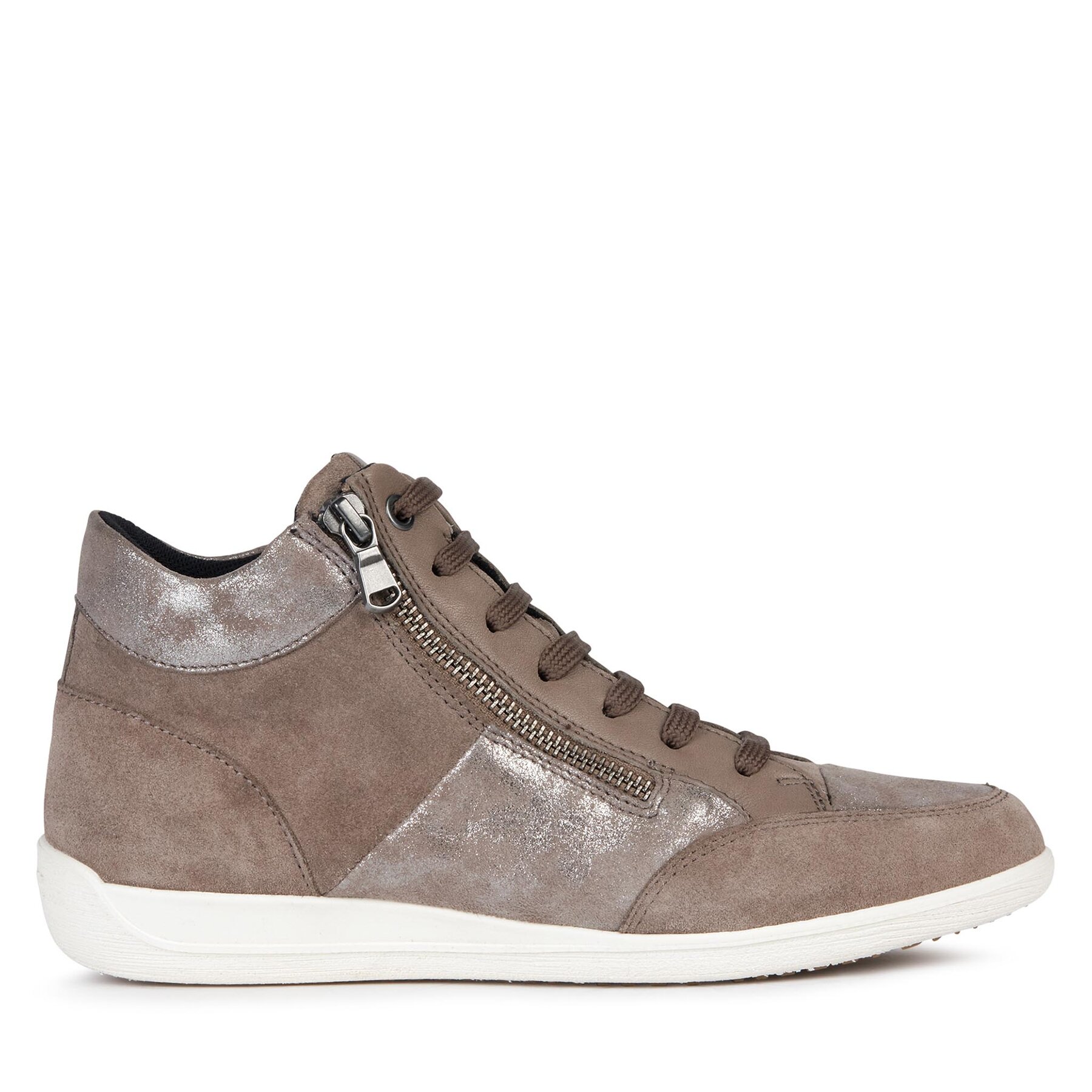 Sneakers Geox D Myria D3668B 022TC C6692 Dk Taupe von Geox