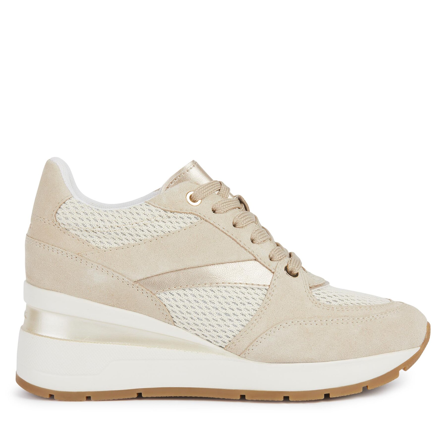 Sneakers Geox D Zosma D368LA 0AS22 C5AH6 Beige/Lt Taupe von Geox