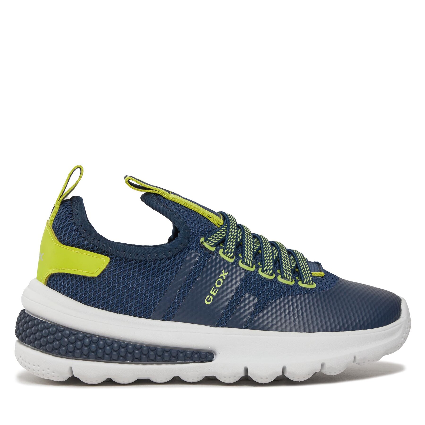 Sneakers Geox J Activart Boy J45LTB 0159J CF43S S Navy/Lime Green von Geox