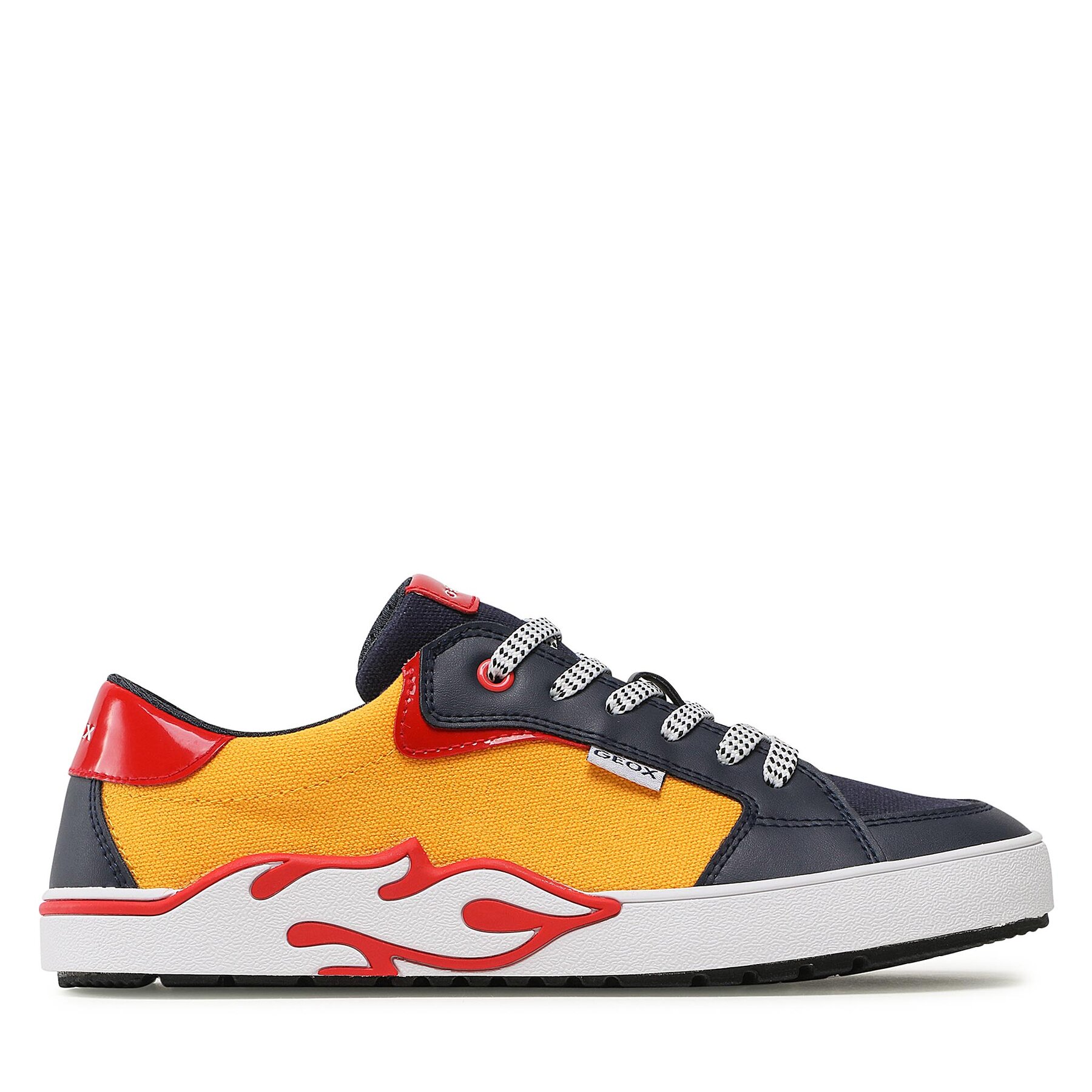 Sneakers Geox J Alphabeet Boy J35HLA01054C2117 D Yellow/Navy von Geox