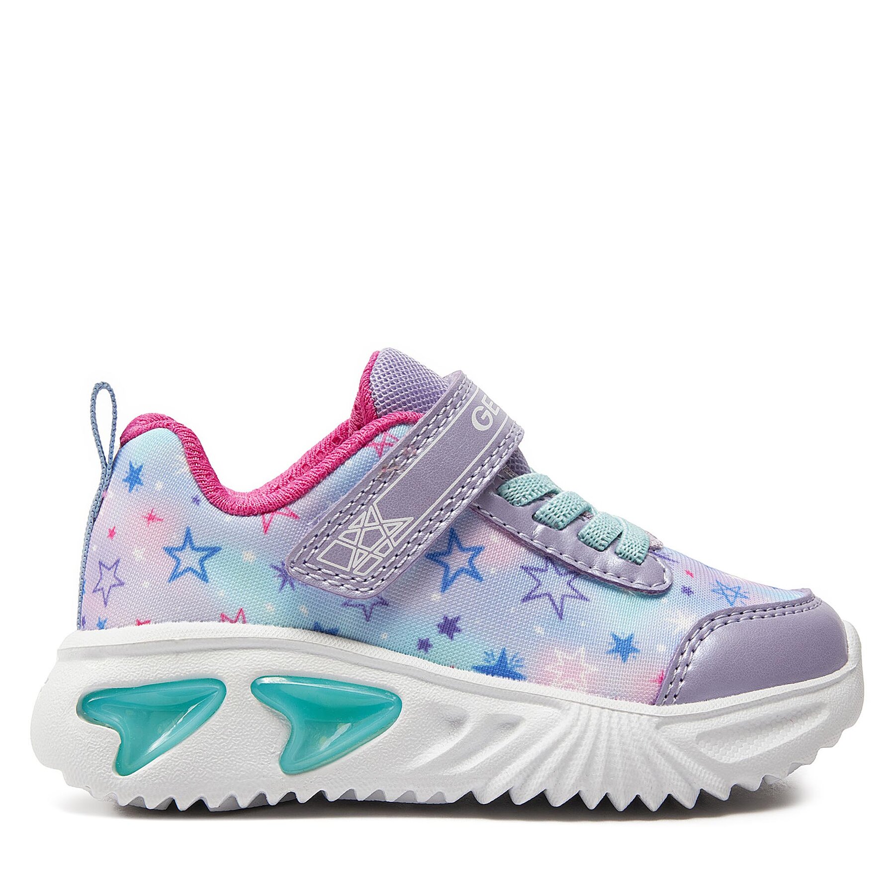 Sneakers Geox J Assister Girl J45E9B 02ANF C8888 M Lilac/Watersea von Geox