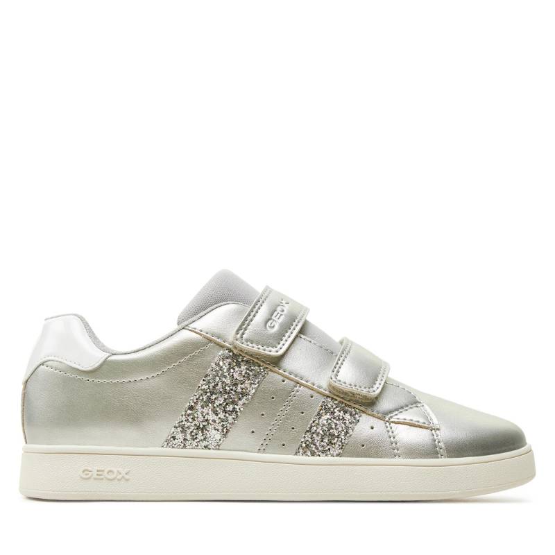 Sneakers Geox J Eclyper Girl J45LRA 000NF C1007 D Silver von Geox