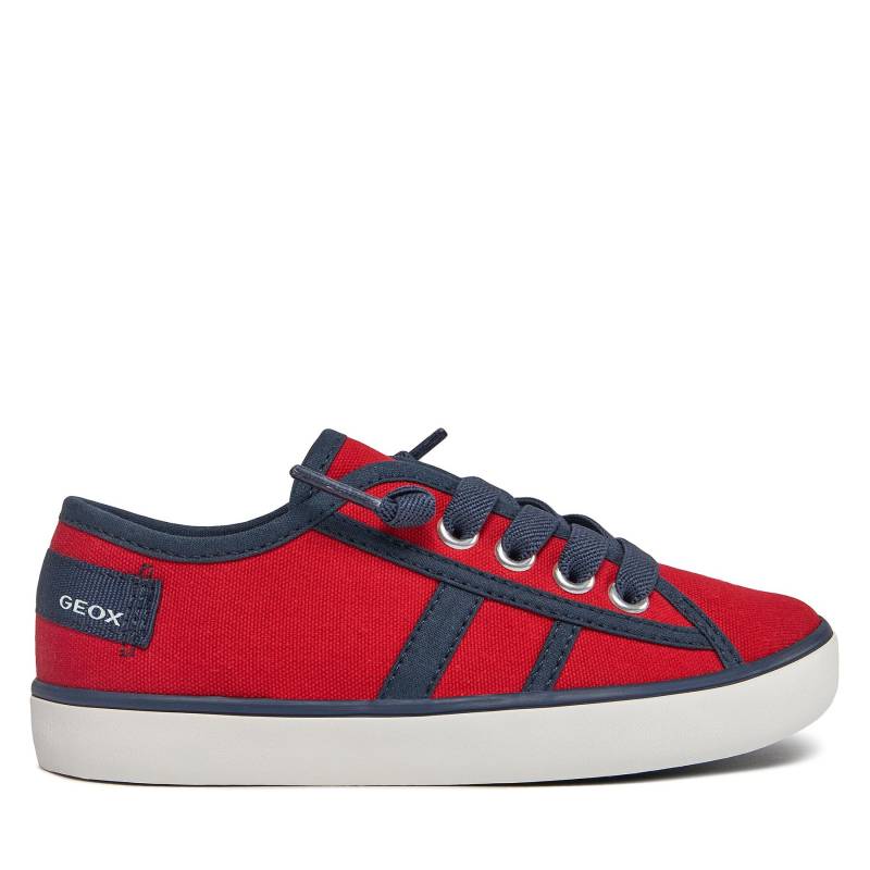 Sneakers Geox J Gisli Boy J455CA 00010 C7217 S Red/Navy von Geox