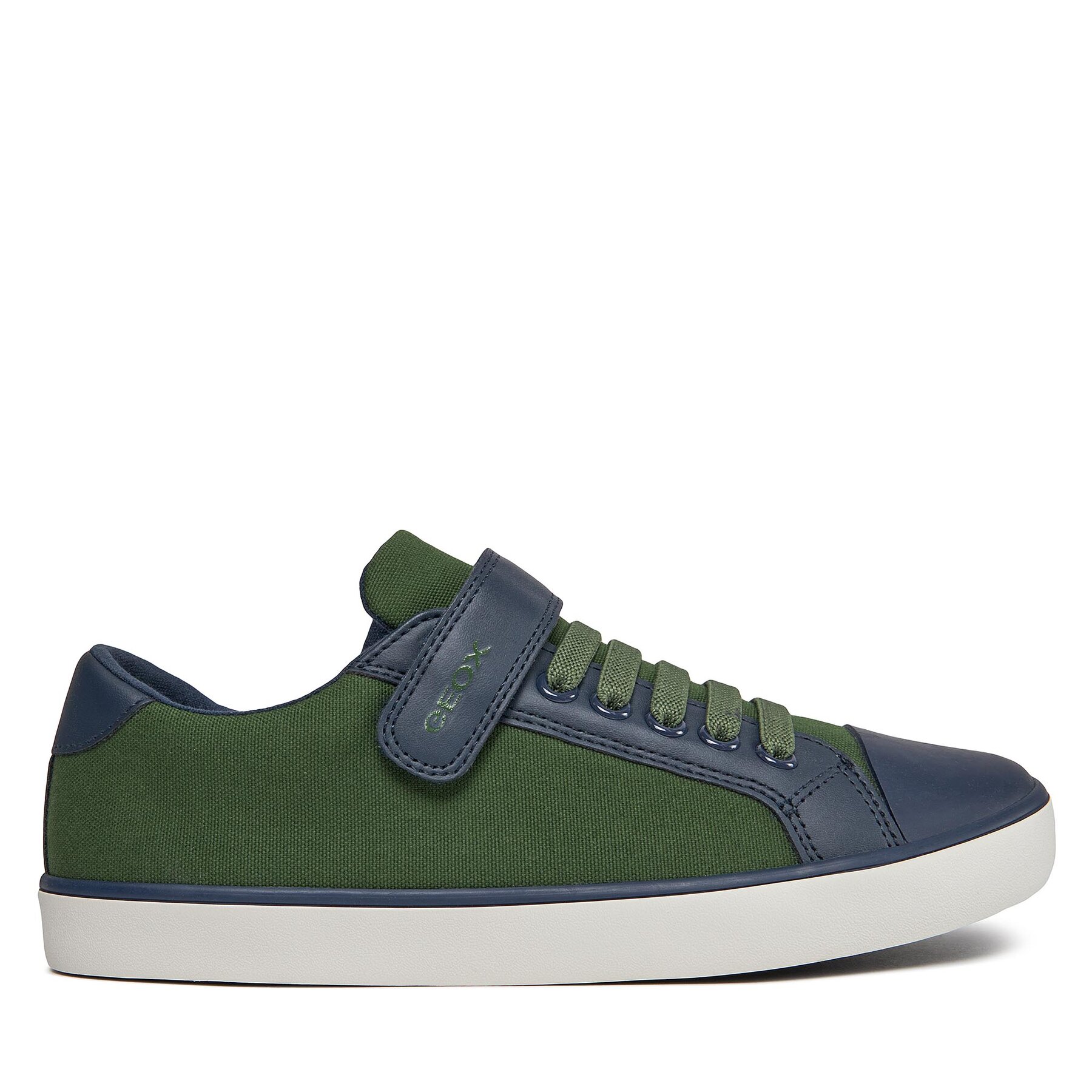 Sneakers Geox J Gisli Boy J455CB 01054 C3024 D Dk Green/Navy von Geox