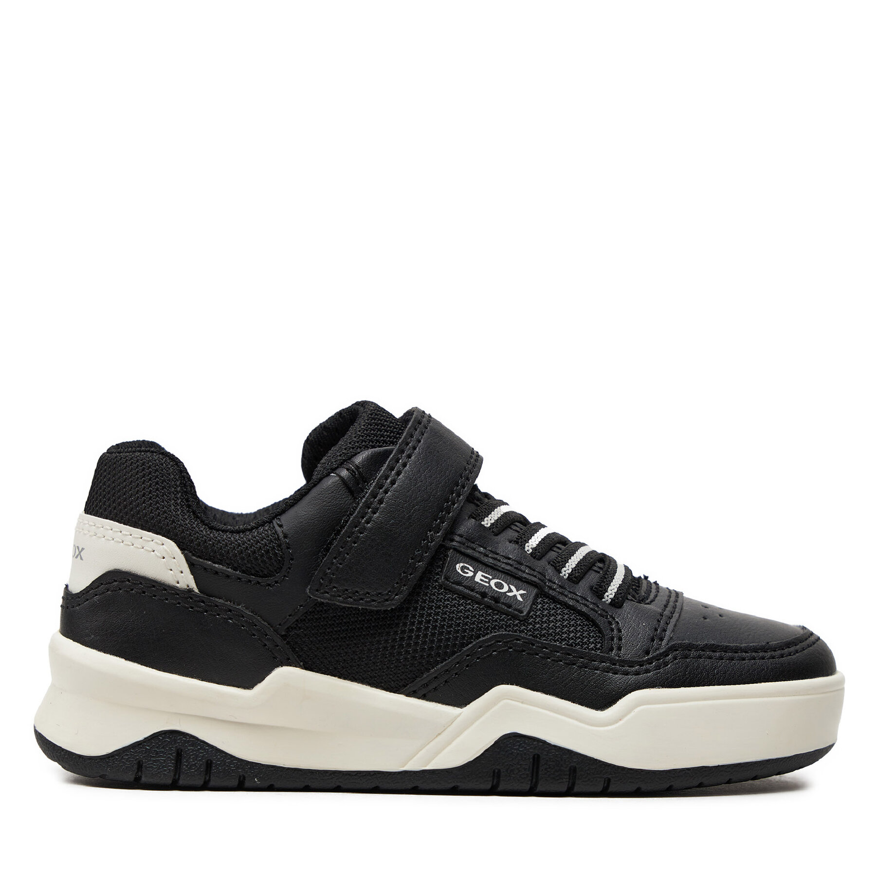 Sneakers Geox J Perth Boy J367RE 0FEFU C0127 S Black/White von Geox