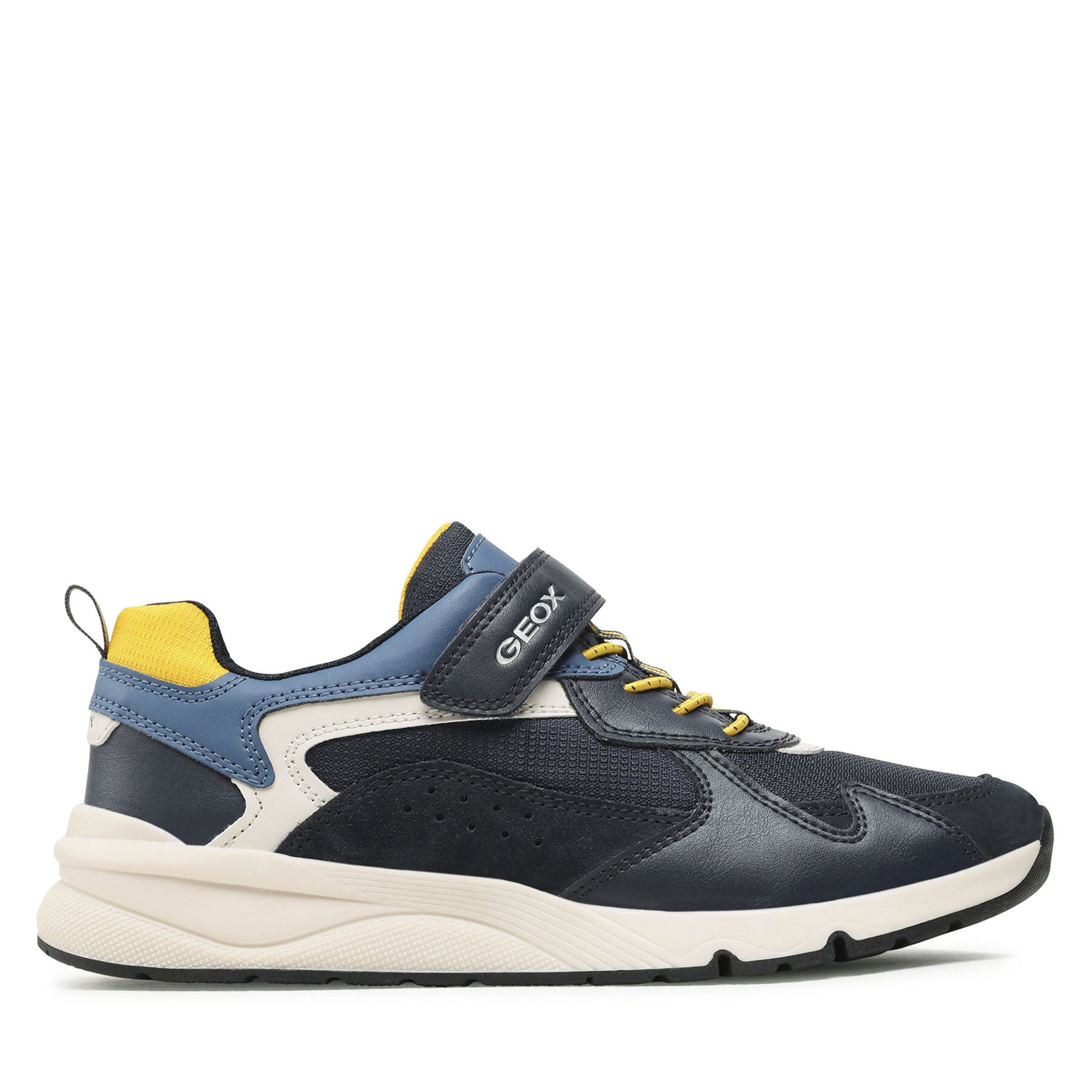 Sneakers Geox J Rooner Boy J36H0A 01122 C0657 S Navy/Yellow von Geox