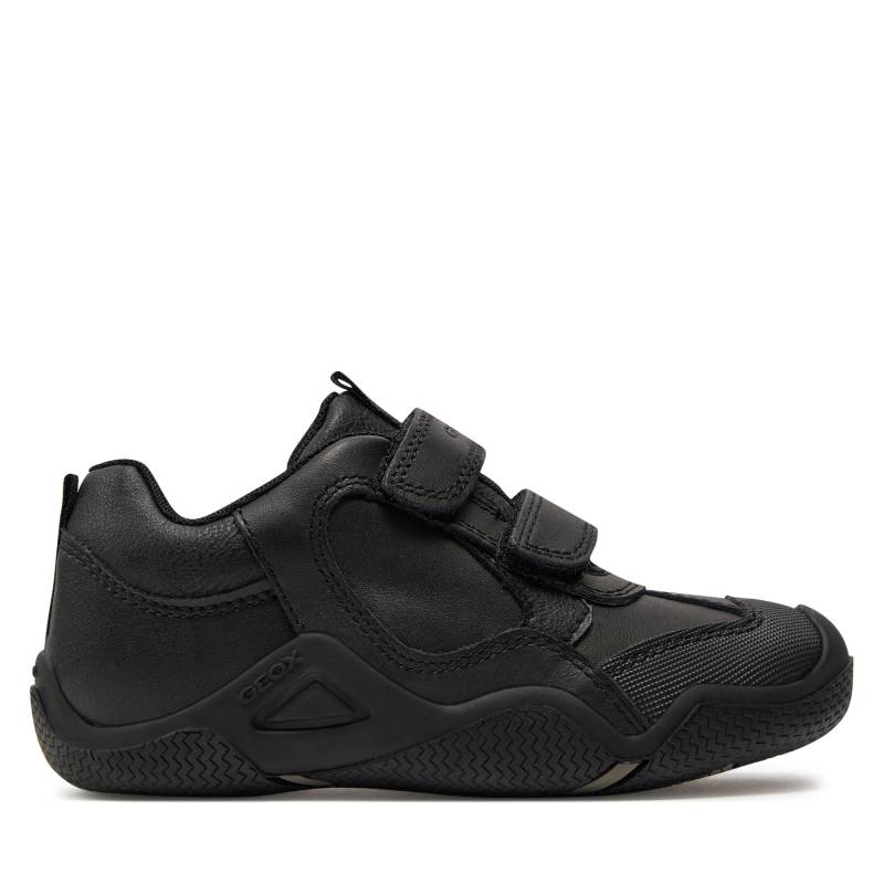 Sneakers Geox J Wader A J8430A 043BC C9999 S Black von Geox