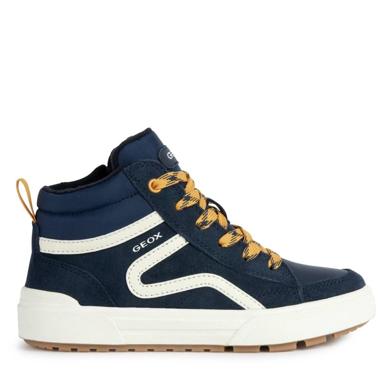 Sneakers Geox J Weemble Boy J36HAA 022FU C0657 S Navy/Yellow von Geox