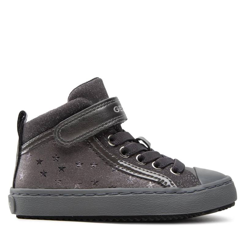 Sneakers aus Stoff Geox J Kalispera G. I J744GI 0DHAJ C1006 M Grey von Geox