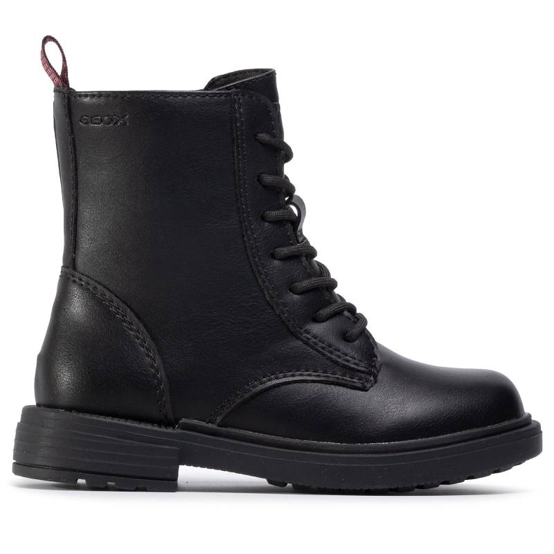 Stiefel Geox J Eclair G. D J049QD 000BC C9999 M Schwarz von Geox
