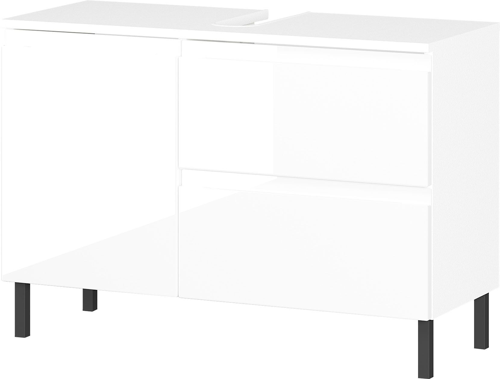 GERMANIA Waschbeckenunterschrank »Scantic«, (1 St.), mit Siphonausschnitt GERMANIA Waschbeckenunterschrank »Scantic«, (1 St.), mit Siphonausschnitt von Germania
