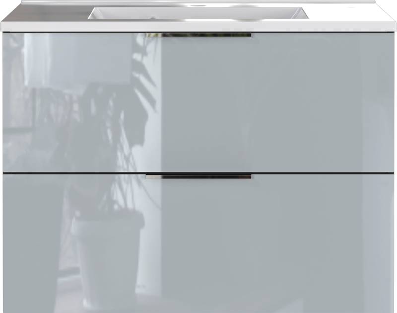 GERMANIA Waschtisch »Oakland«, inkl. Mineralguss-Becken in weiss oder schwarz, mit 2 Schubladen von Germania