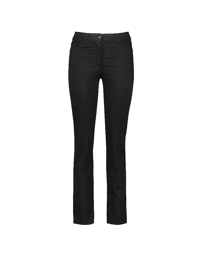 GERRY WEBER Jeans Straight Fit schwarz | 46 von Gerry Weber