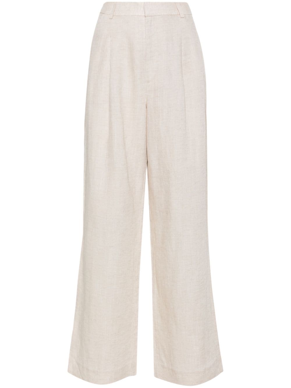 Gestuz Lizagz high-waist wide-leg trousers - Neutrals von Gestuz