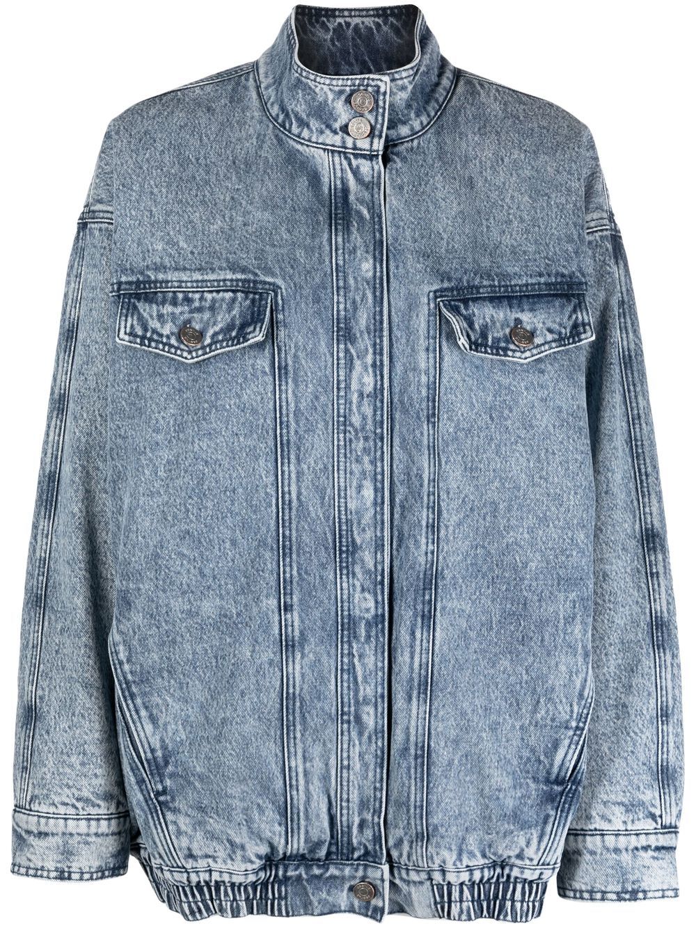 Gestuz stonewashed denim jacket - Blue von Gestuz