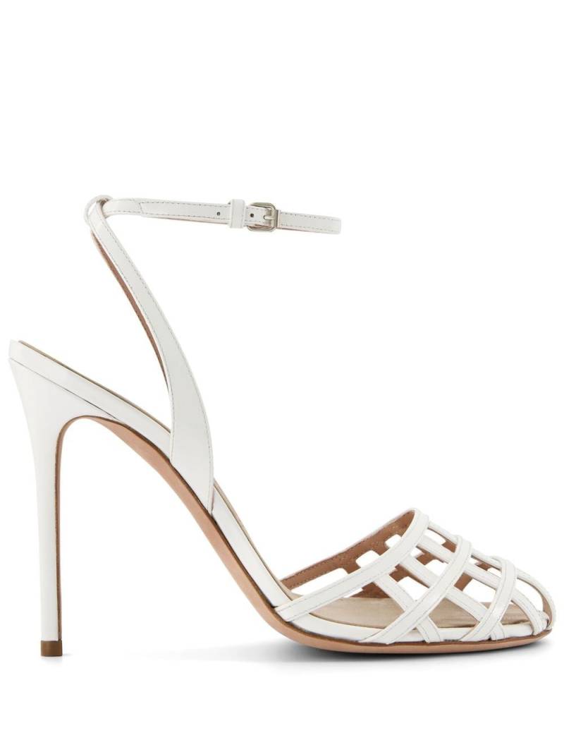 Giambattista Valli caged stiletto-heel sandals - White von Giambattista Valli