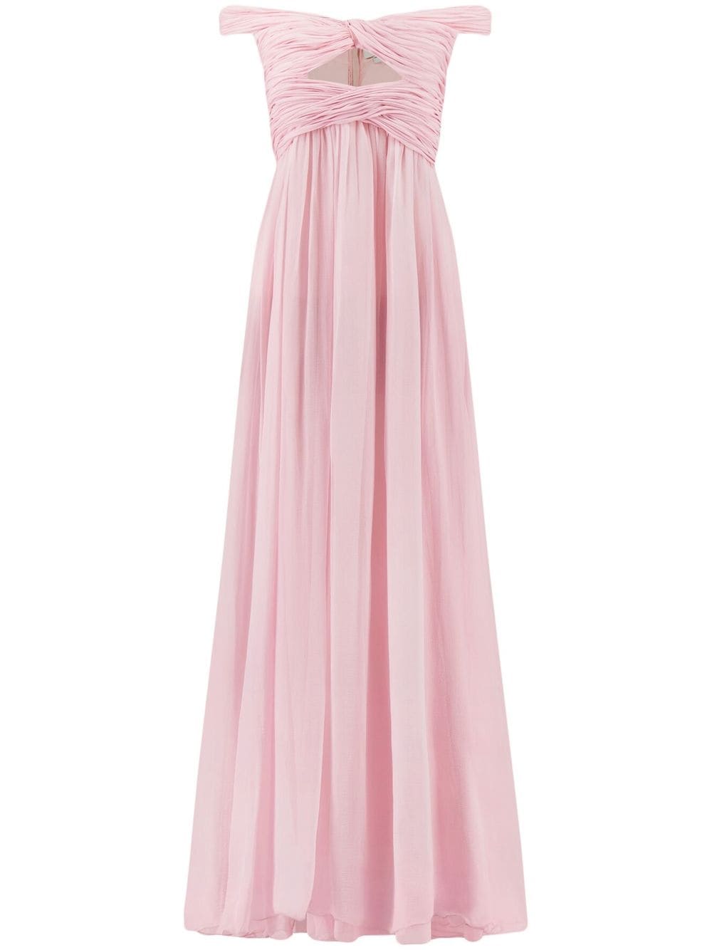 Giambattista Valli off-shoulder silk gown - Pink von Giambattista Valli