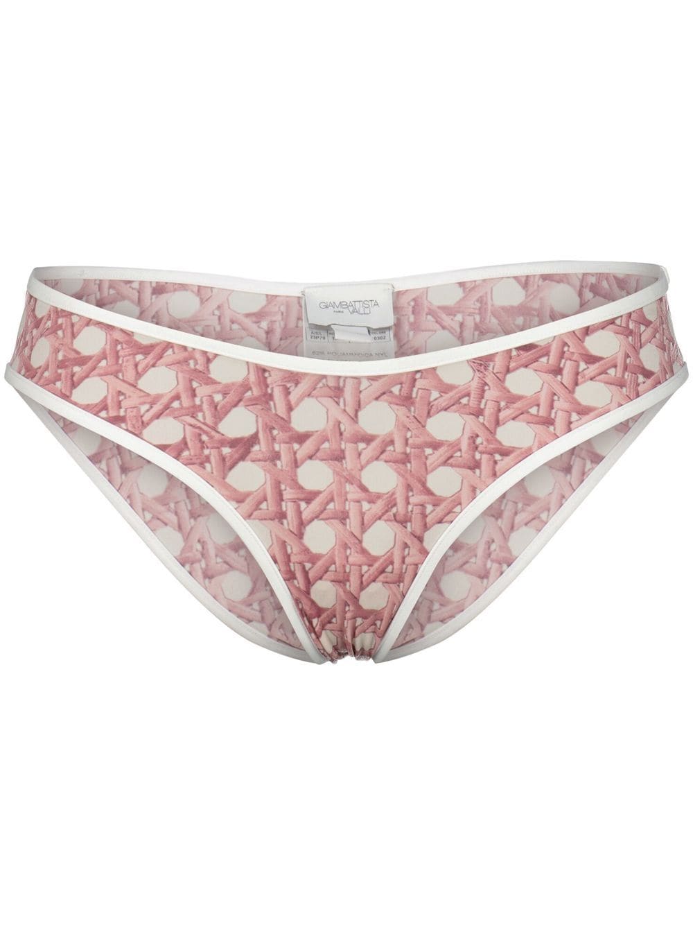 Giambattista Valli trompe-l'œil bikini - Pink von Giambattista Valli