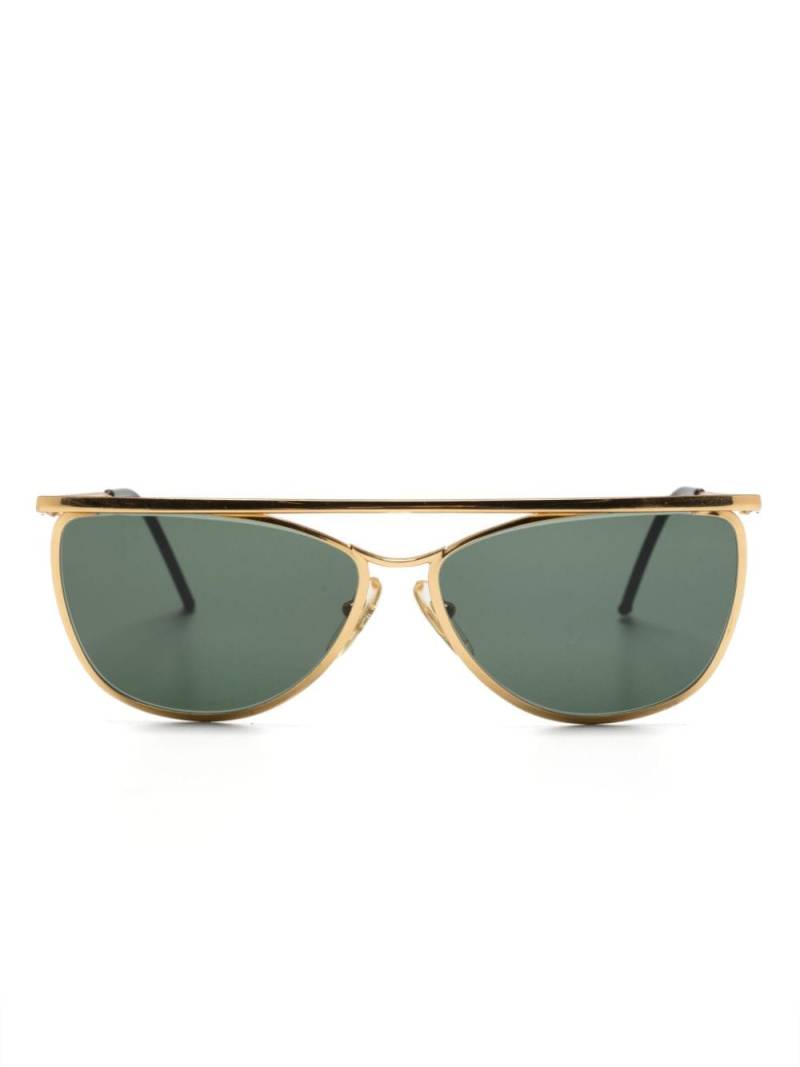 Gianfranco Ferré Pre-Owned 1990s GFF39/S tinted sunglasses - Gold von Gianfranco Ferré Pre-Owned