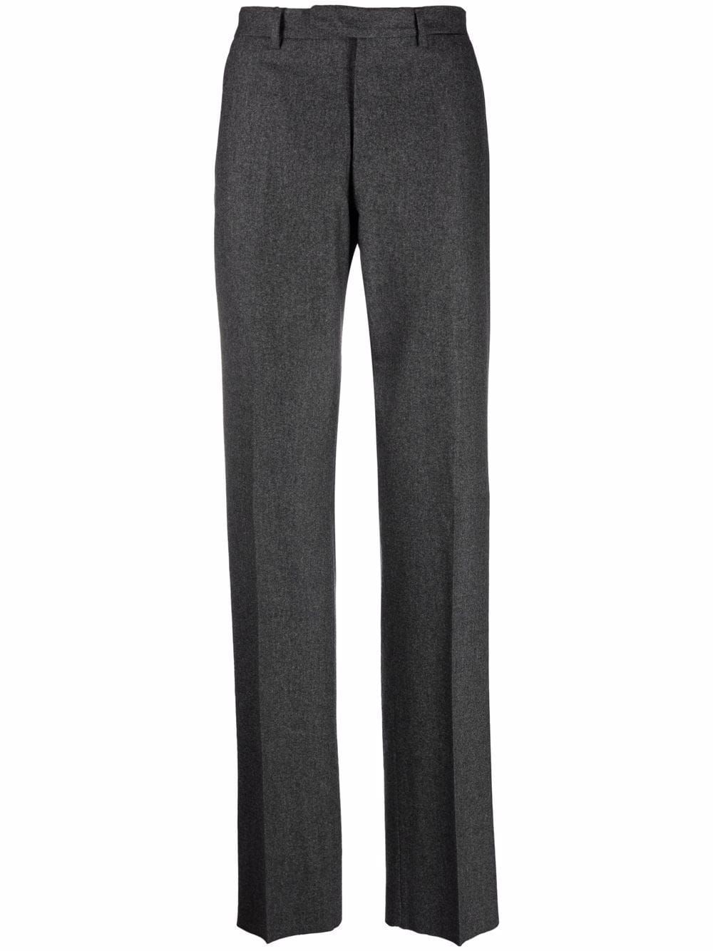 Gianfranco Ferré Pre-Owned 1990s straight-leg tailored trousers - Grey von Gianfranco Ferré Pre-Owned