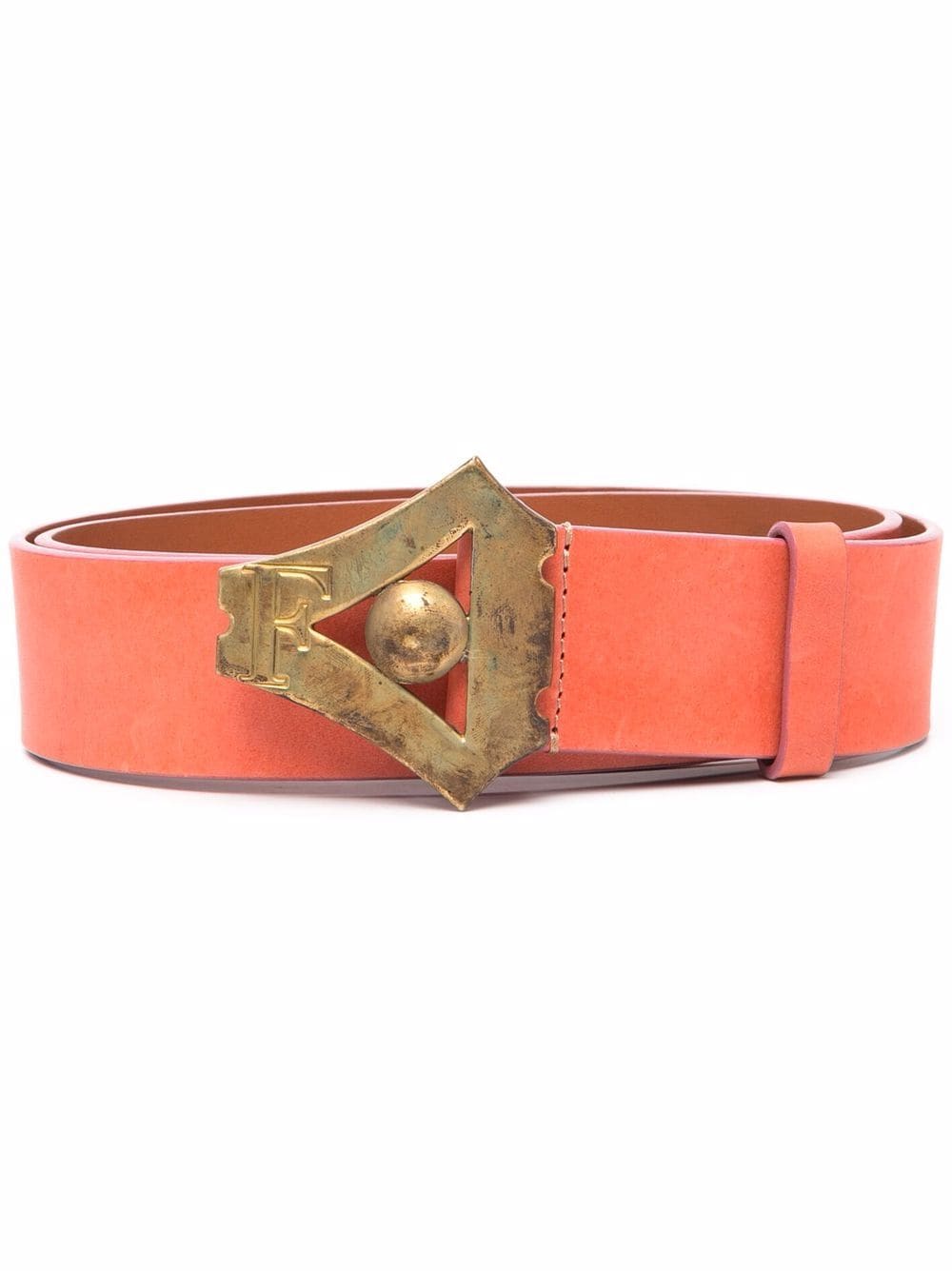 Gianfranco Ferré Pre-Owned 2000s leather buckle belt - Pink von Gianfranco Ferré Pre-Owned