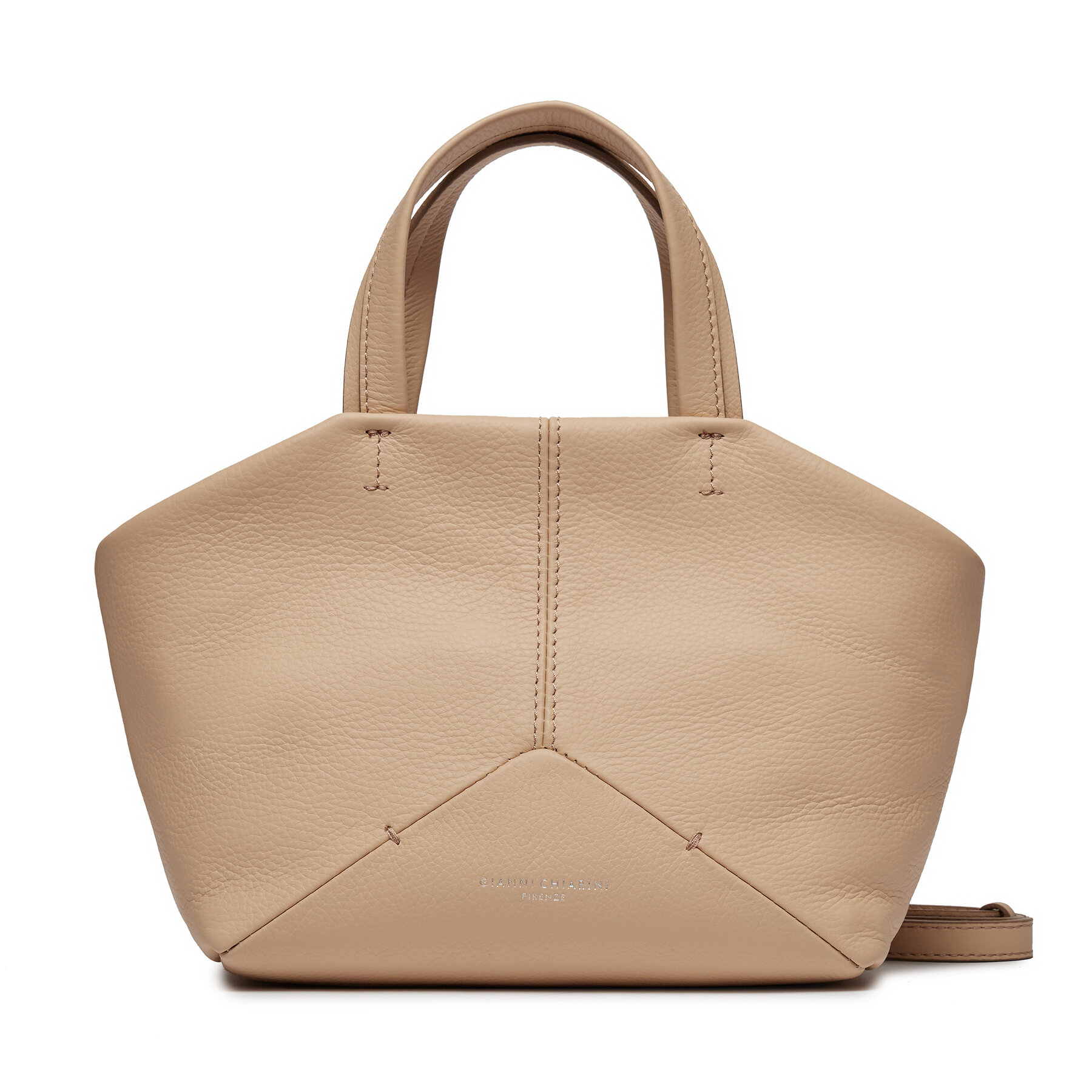 Handtasche Gianni Chiarini Ambra BS 9783/24PE STSR-CHEV Cream von Gianni Chiarini