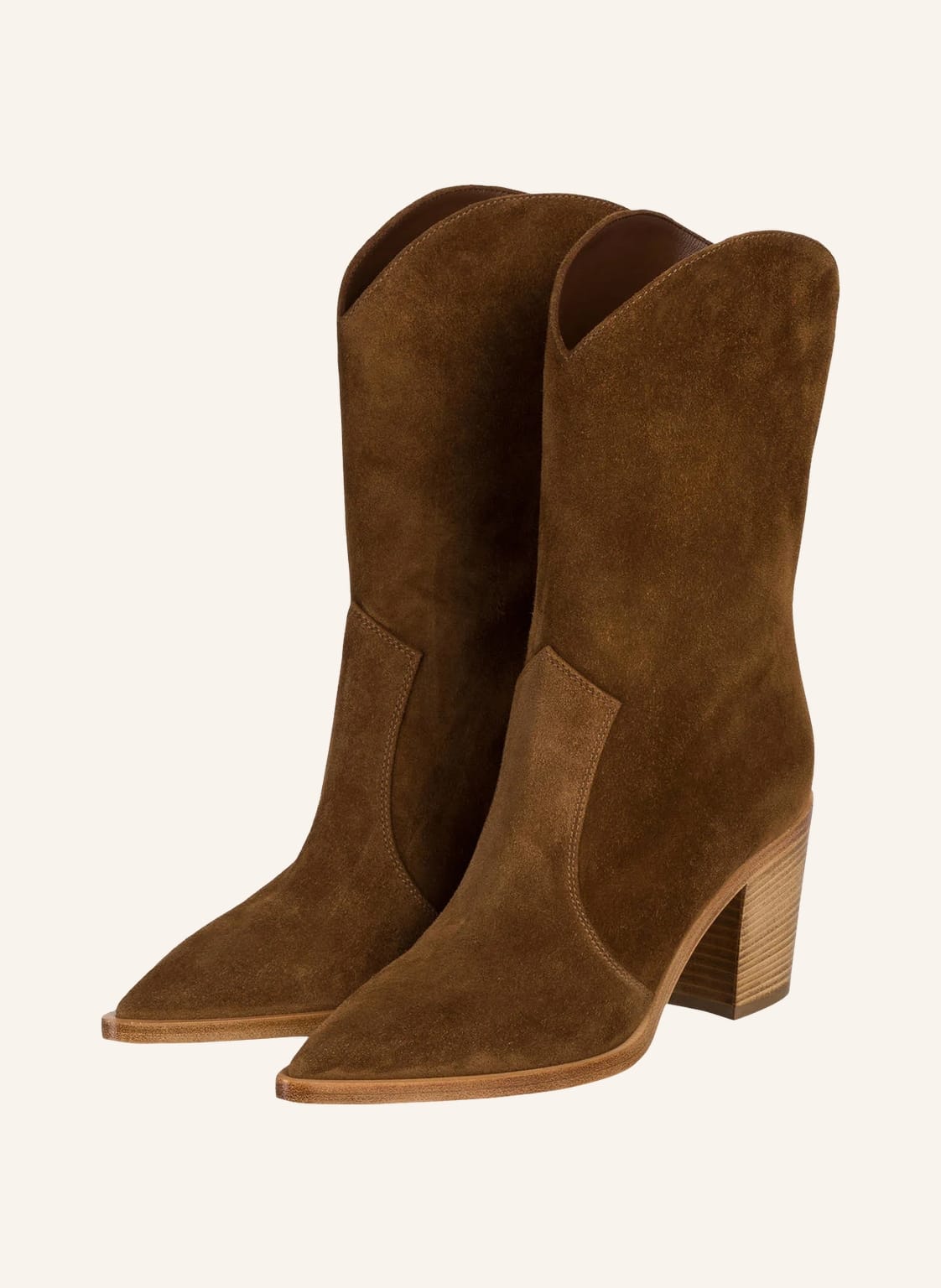 Gianvito Rossi Cowboy Boots braun von Gianvito Rossi