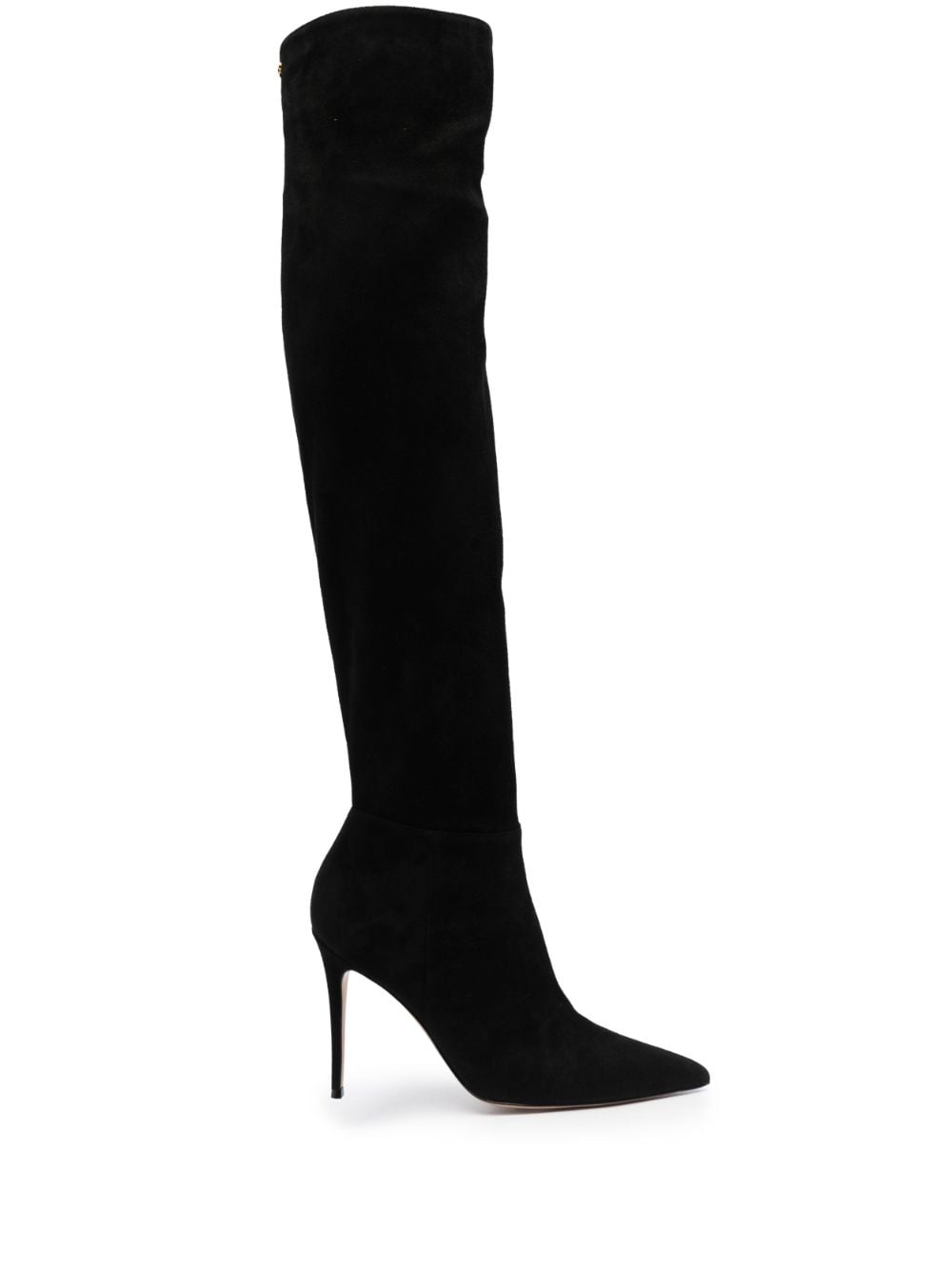 Gianvito Rossi Cuissarde 90mm knee-length boots - Black von Gianvito Rossi