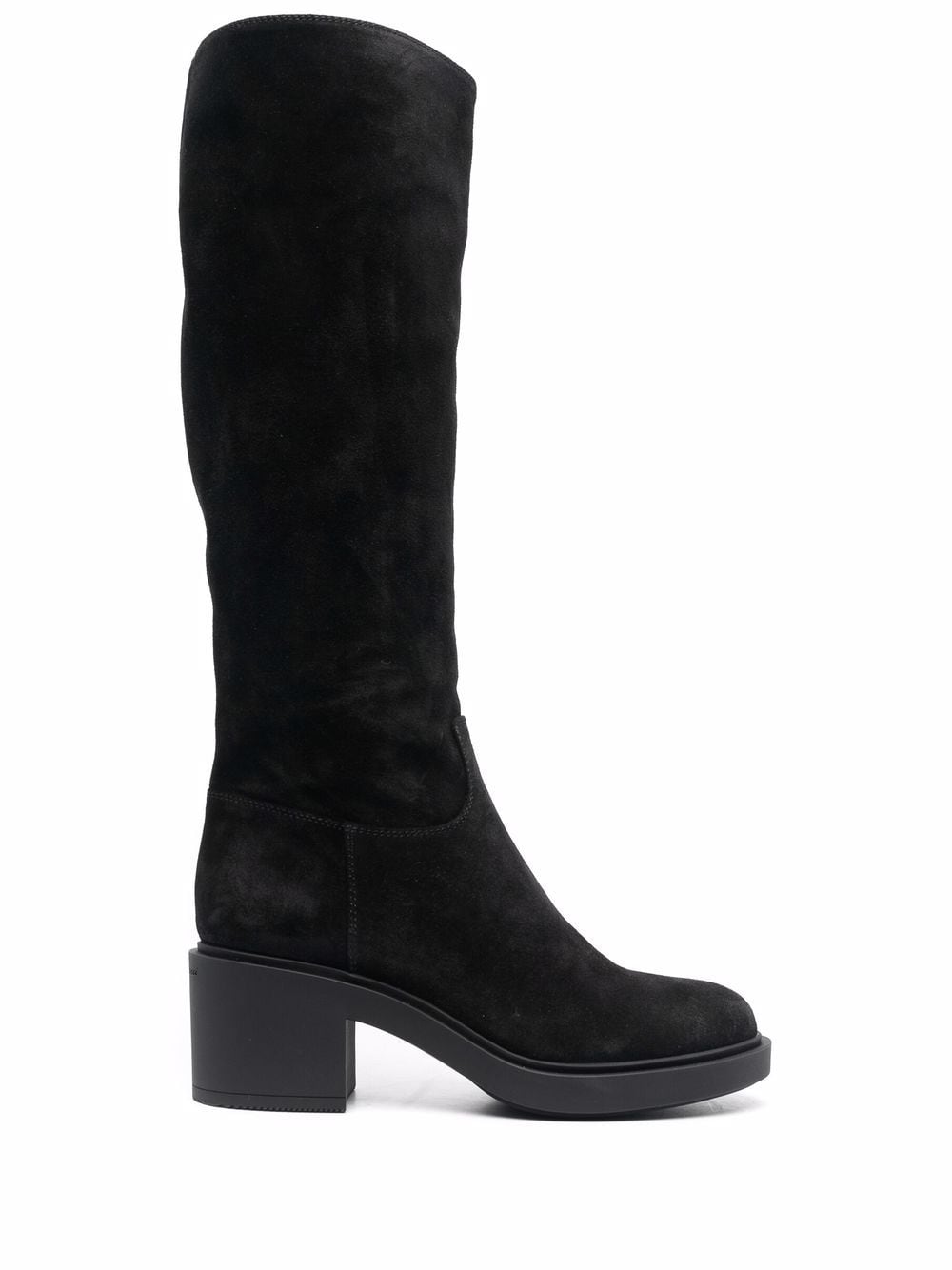 Gianvito Rossi Hynde suede boots - Black von Gianvito Rossi