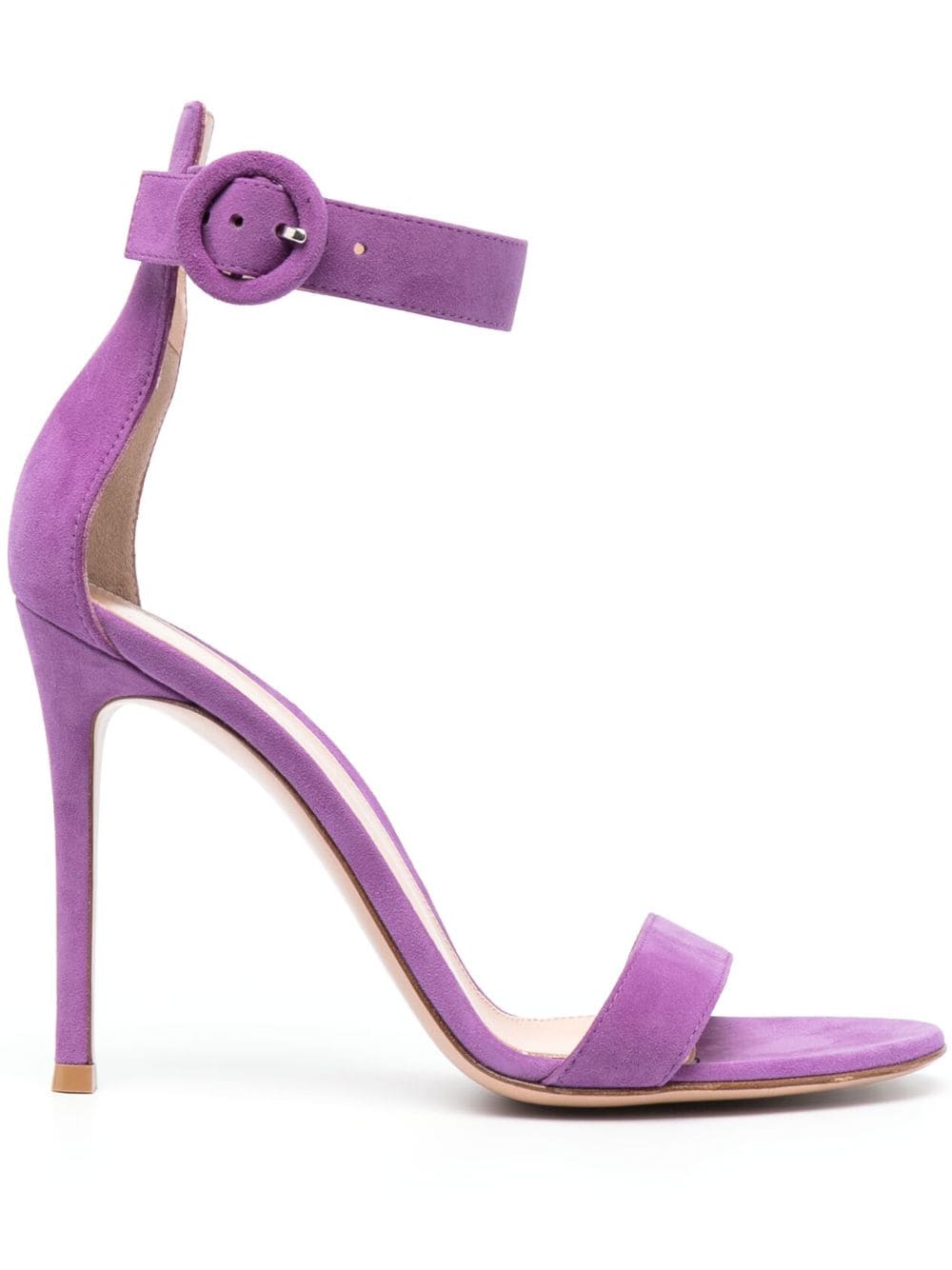 Gianvito Rossi Portofino 110mm suede sandals - Purple von Gianvito Rossi