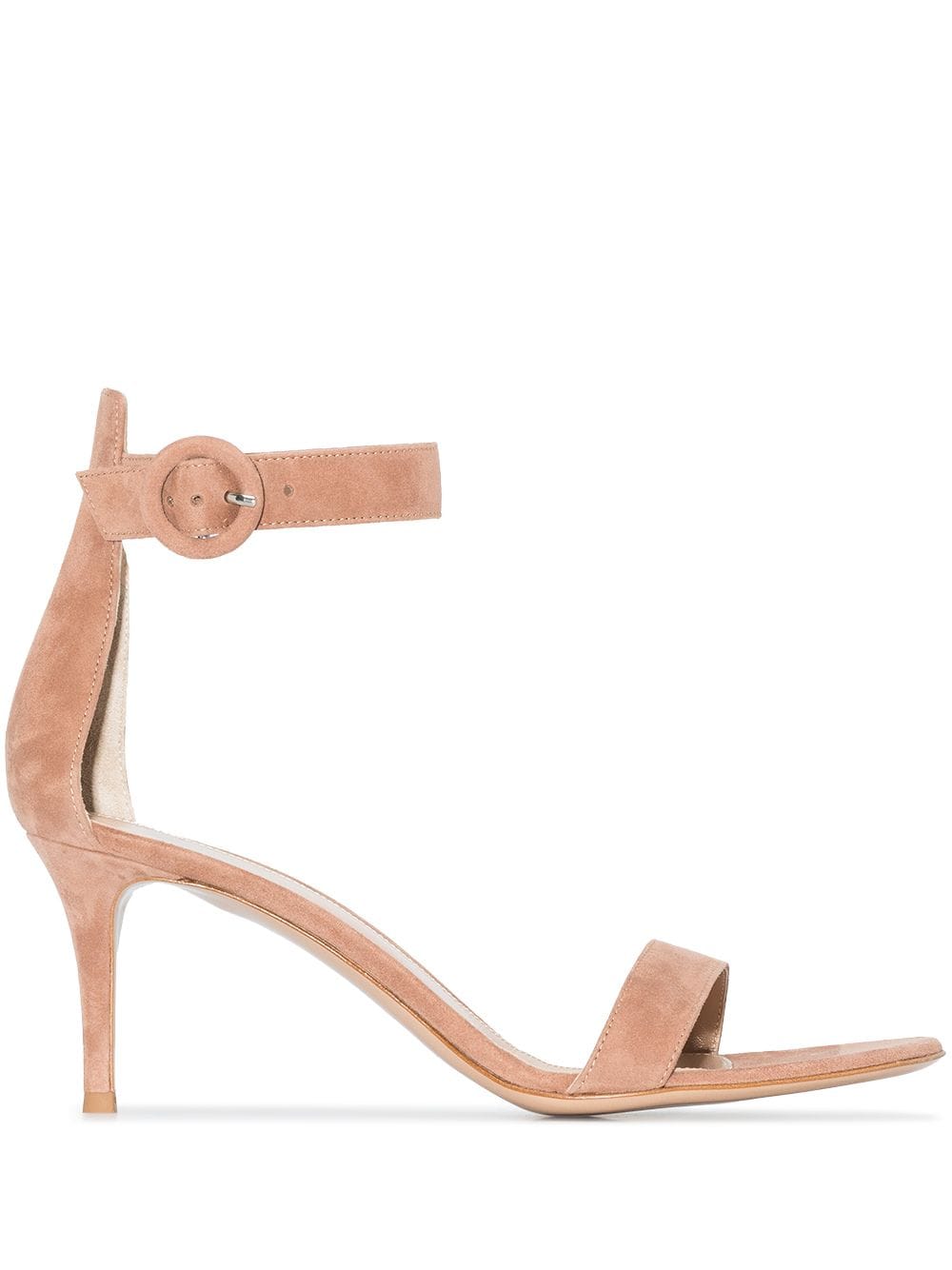 Gianvito Rossi Portofino 70mm suede sandals - Neutrals von Gianvito Rossi