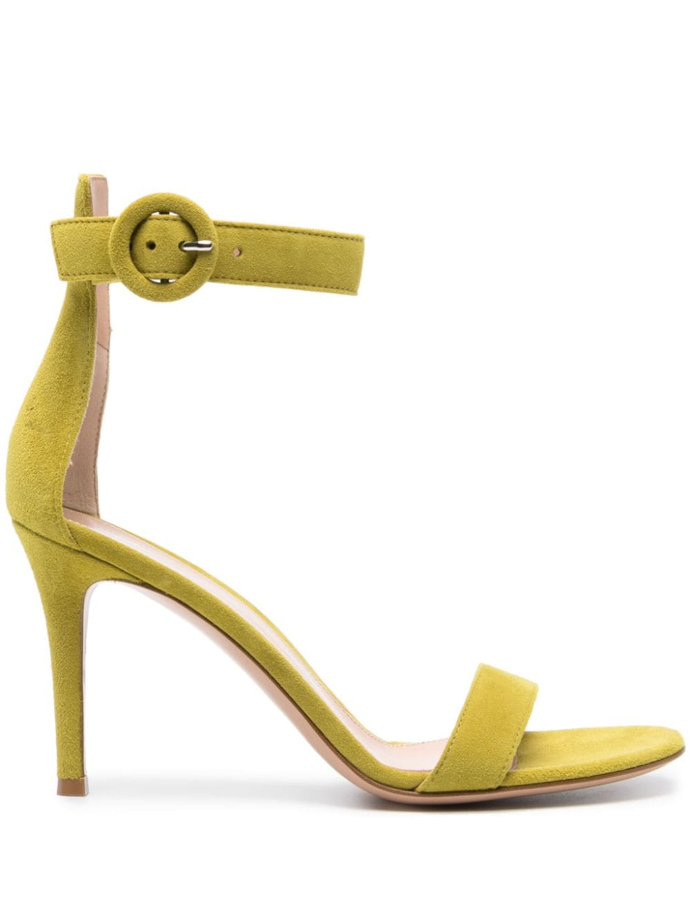 Gianvito Rossi Portofino 85mm suede sandals - Green von Gianvito Rossi