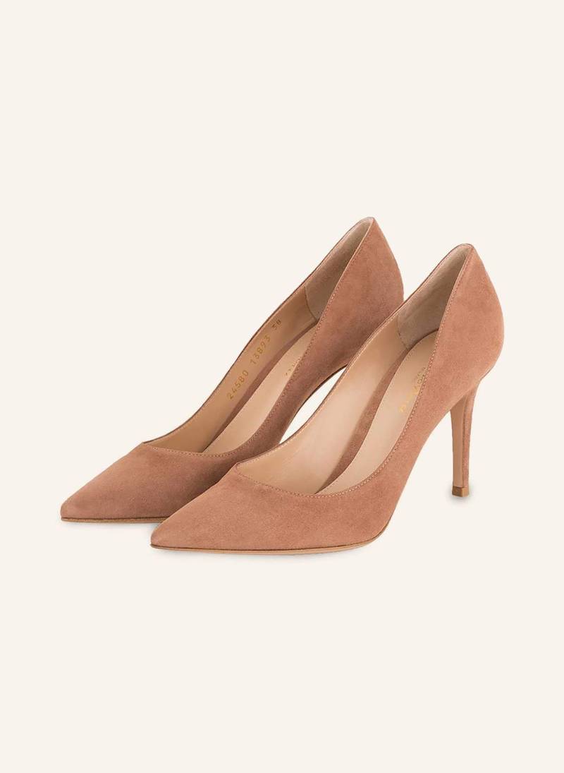 Gianvito Rossi Pumps Gianvito 85 beige von Gianvito Rossi