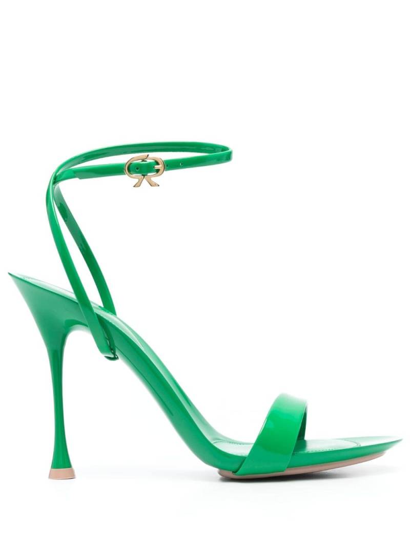 Gianvito Rossi Ribbon 105mm sandals - Green von Gianvito Rossi