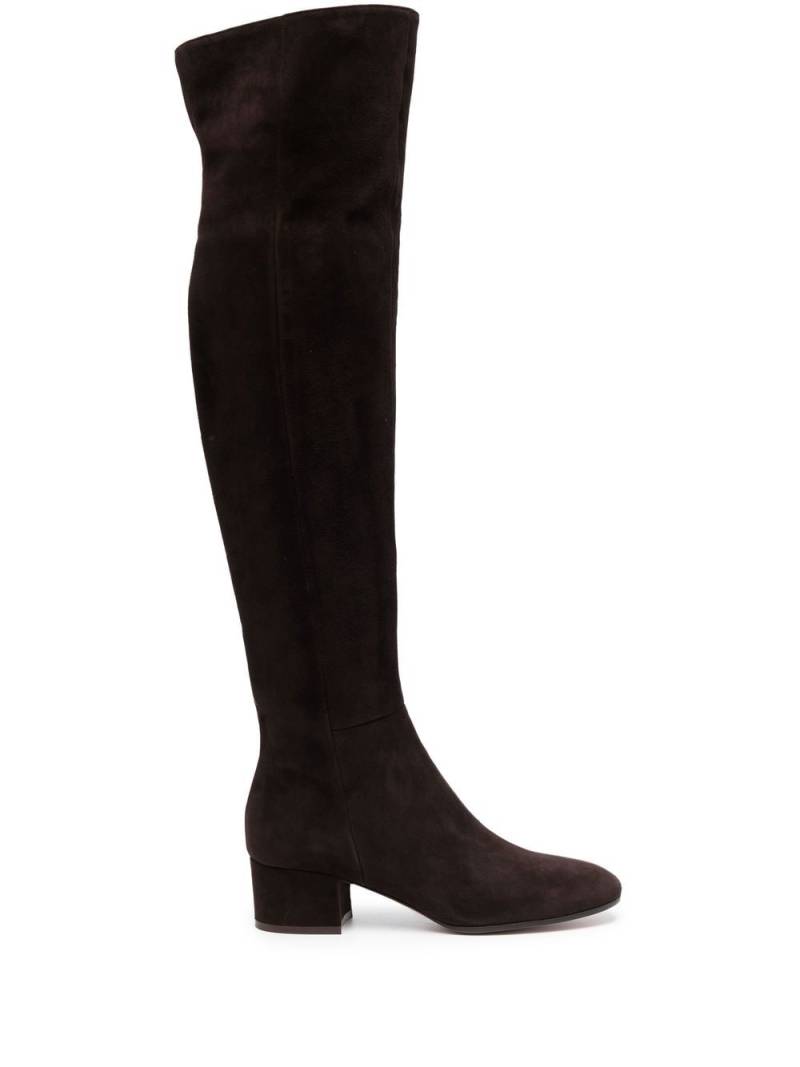 Gianvito Rossi Rolling Mid knee-high boots - Brown von Gianvito Rossi