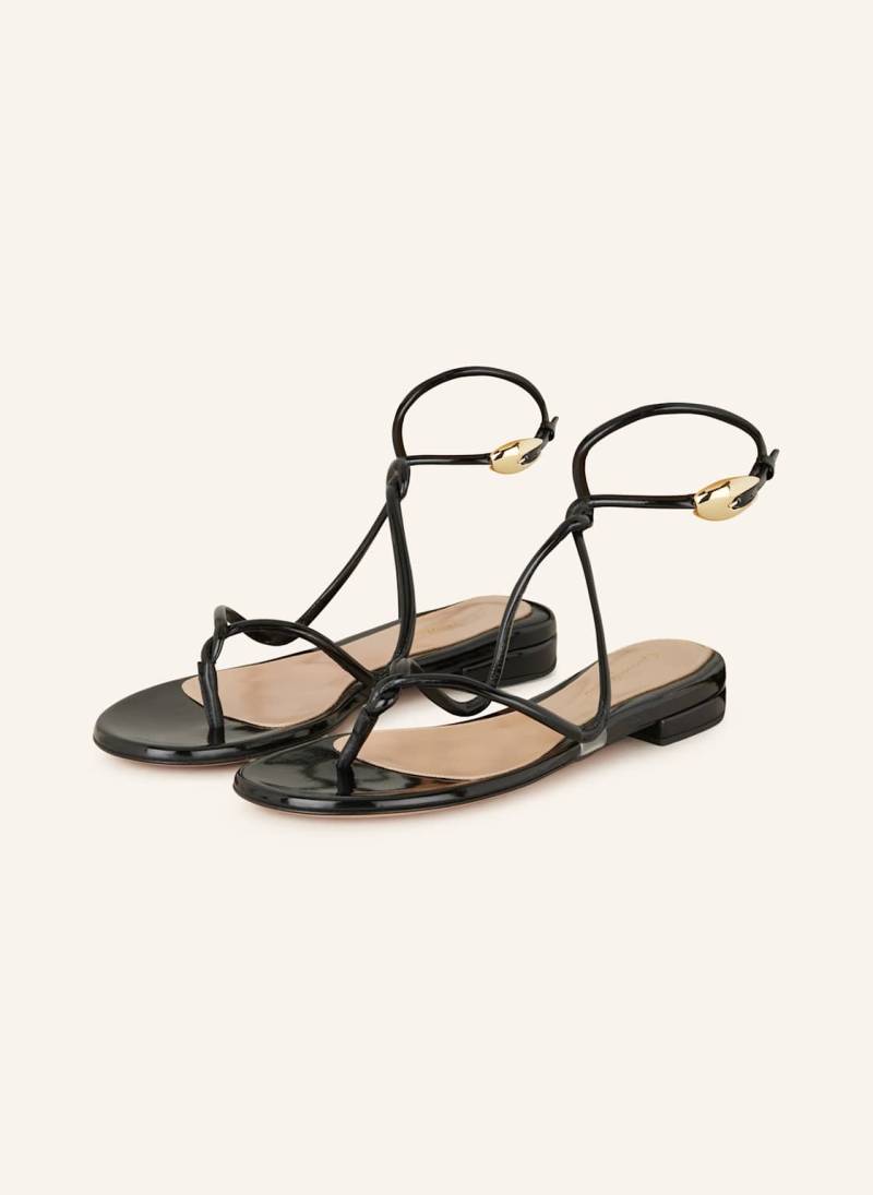 Gianvito Rossi Sandalen schwarz von Gianvito Rossi
