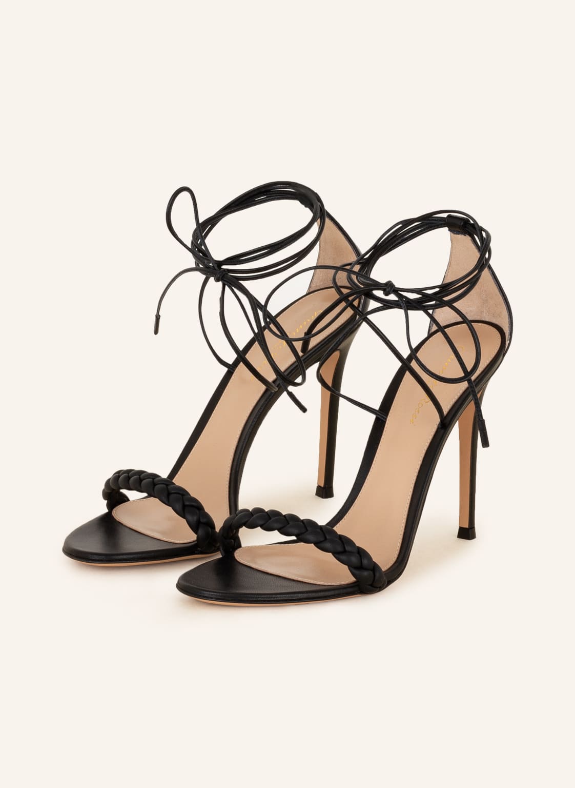 Gianvito Rossi Sandaletten Leomi schwarz von Gianvito Rossi