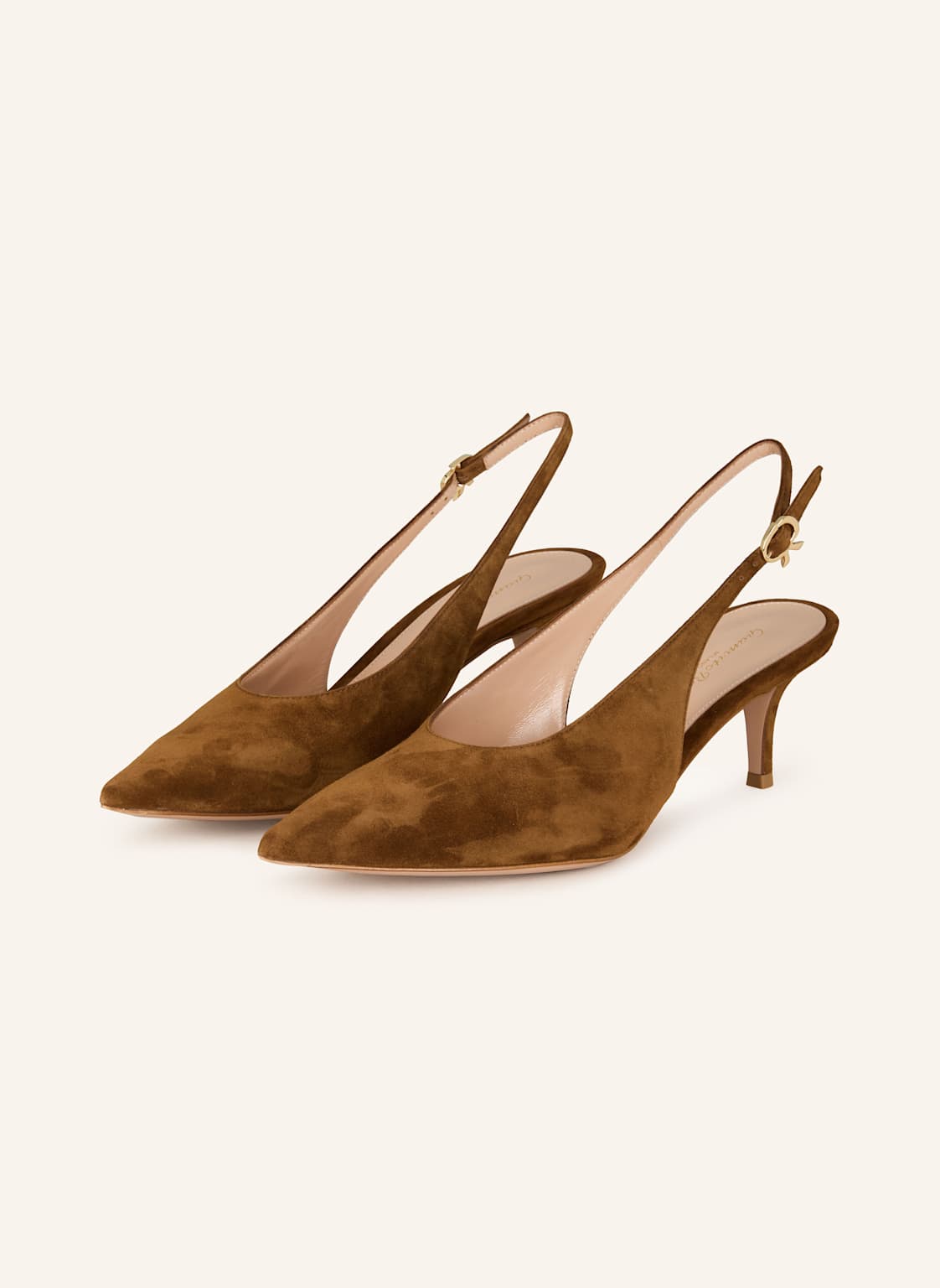 Gianvito Rossi Slingpumps Robbie braun von Gianvito Rossi