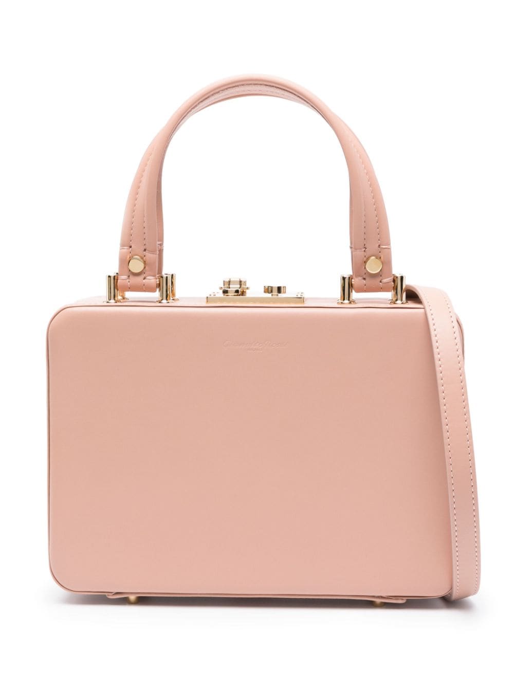 Gianvito Rossi Valì leather tote bag - Pink von Gianvito Rossi