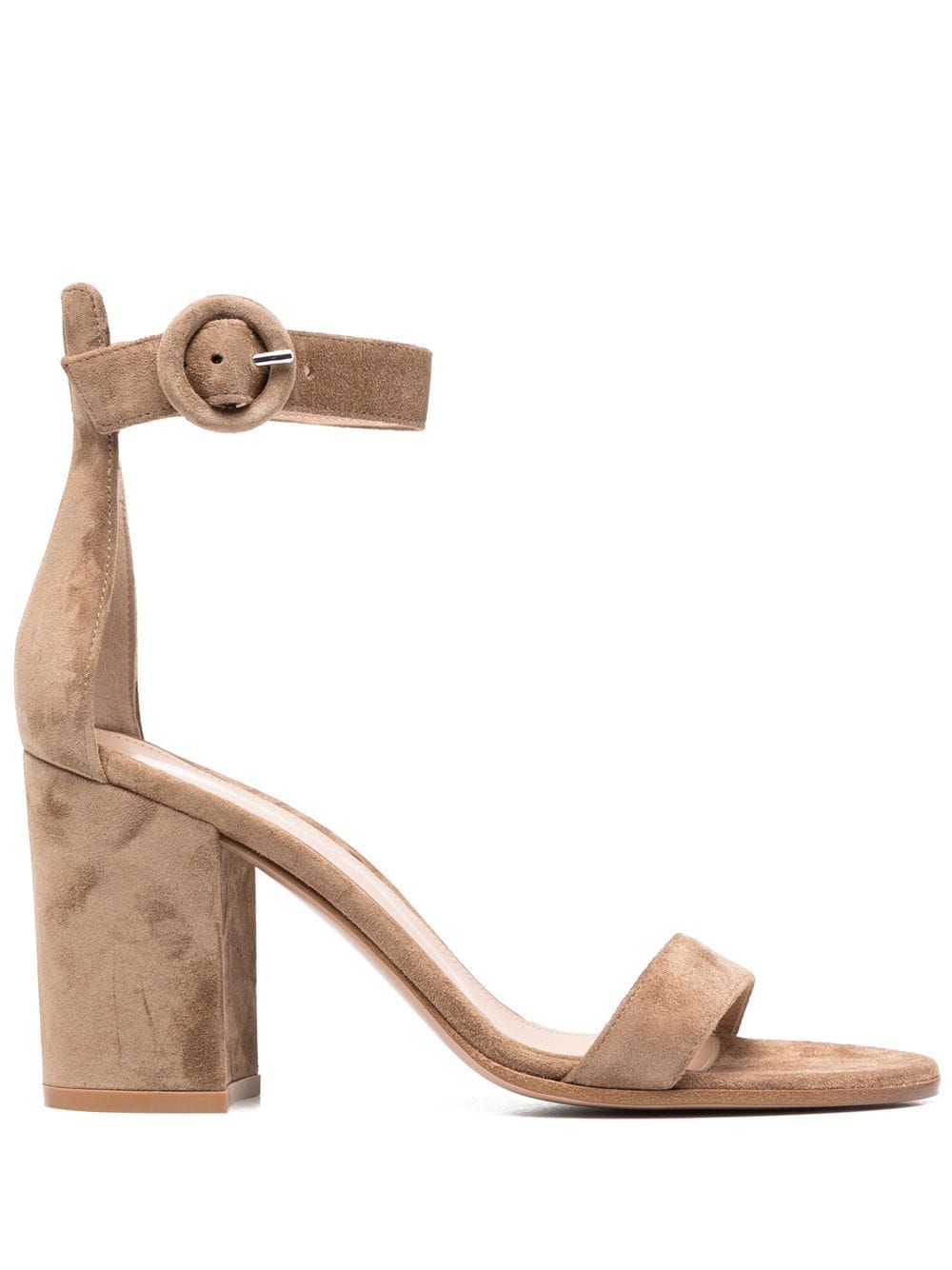 Gianvito Rossi Versilia 85mm suede sandals - Brown von Gianvito Rossi