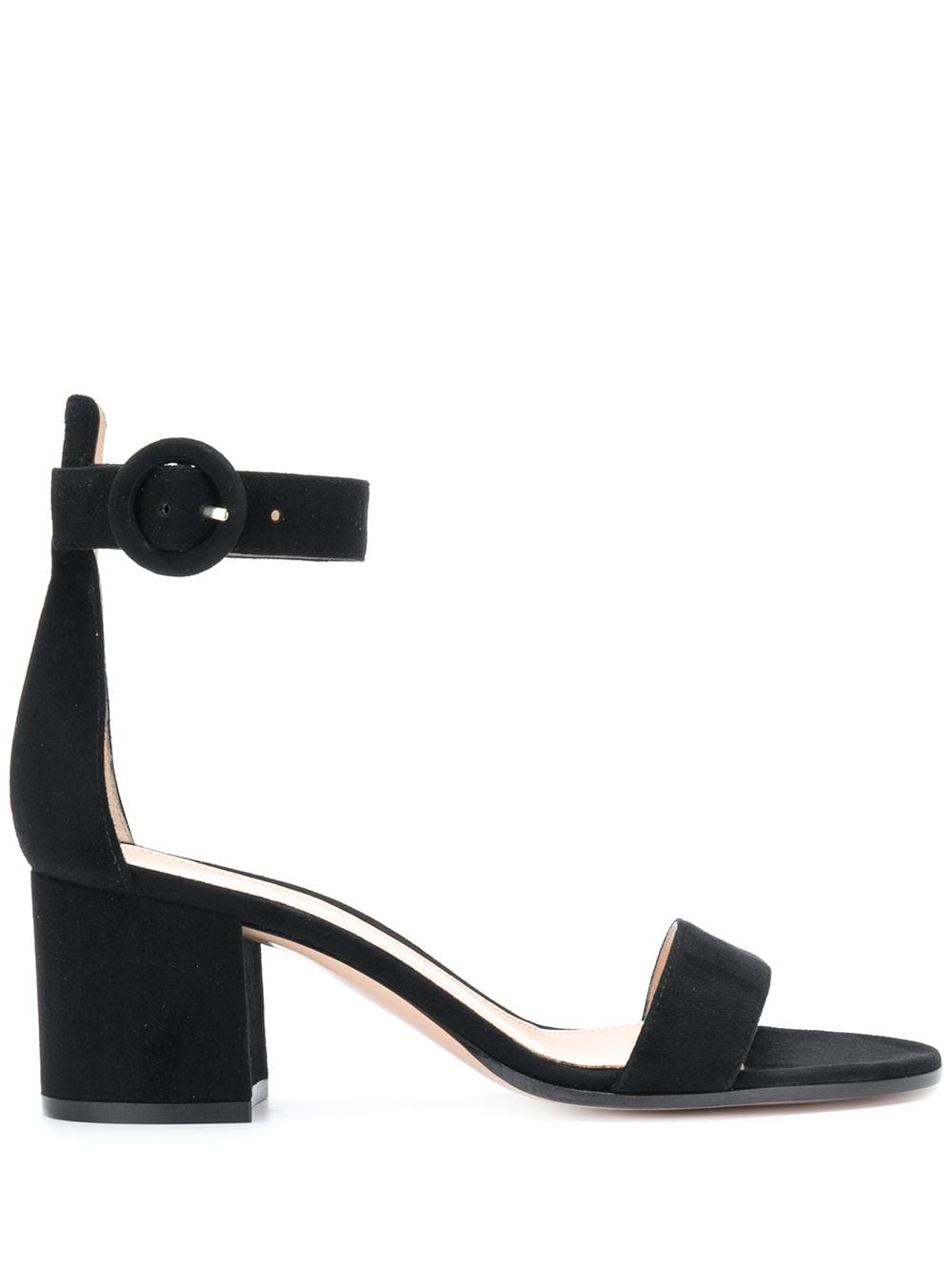 Gianvito Rossi Versilia 60mm suede sandals - Black von Gianvito Rossi