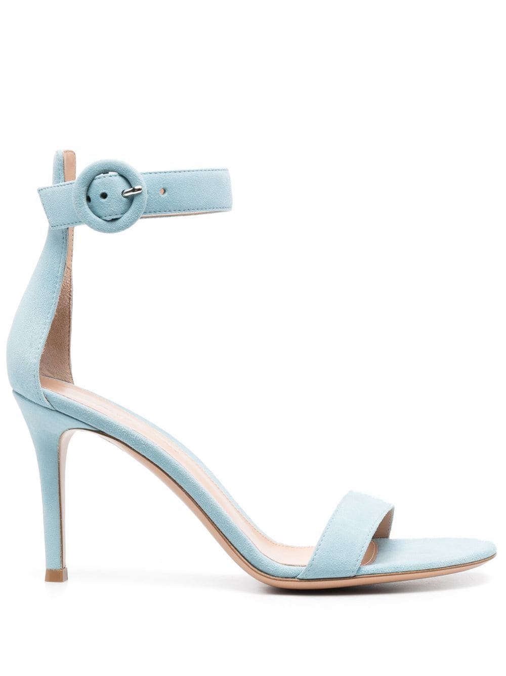 Gianvito Rossi Portofino 85mm suede sandals - Blue von Gianvito Rossi