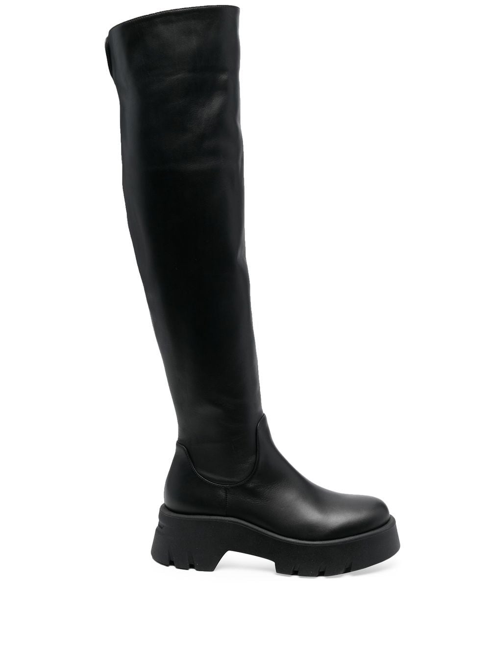 Gianvito Rossi knee-length platform boots - Black von Gianvito Rossi