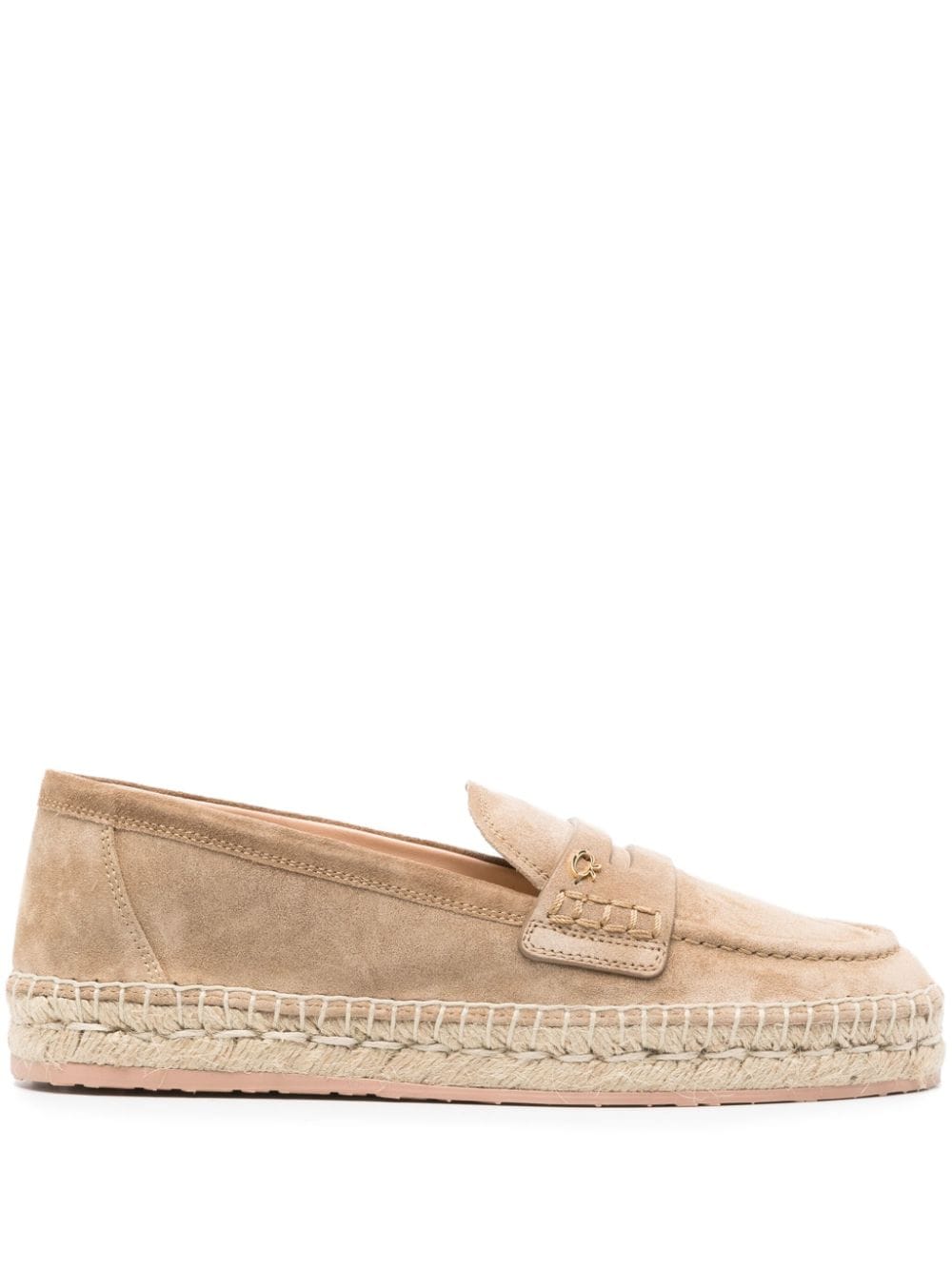 Gianvito Rossi loafer-style espadrilles - Neutrals von Gianvito Rossi