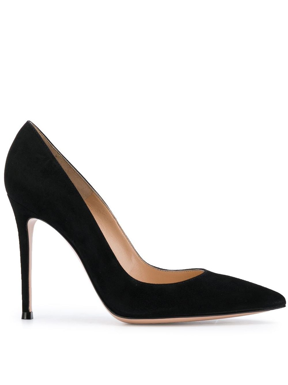 Gianvito Rossi Gianvito 105mm suede pumps - Black von Gianvito Rossi