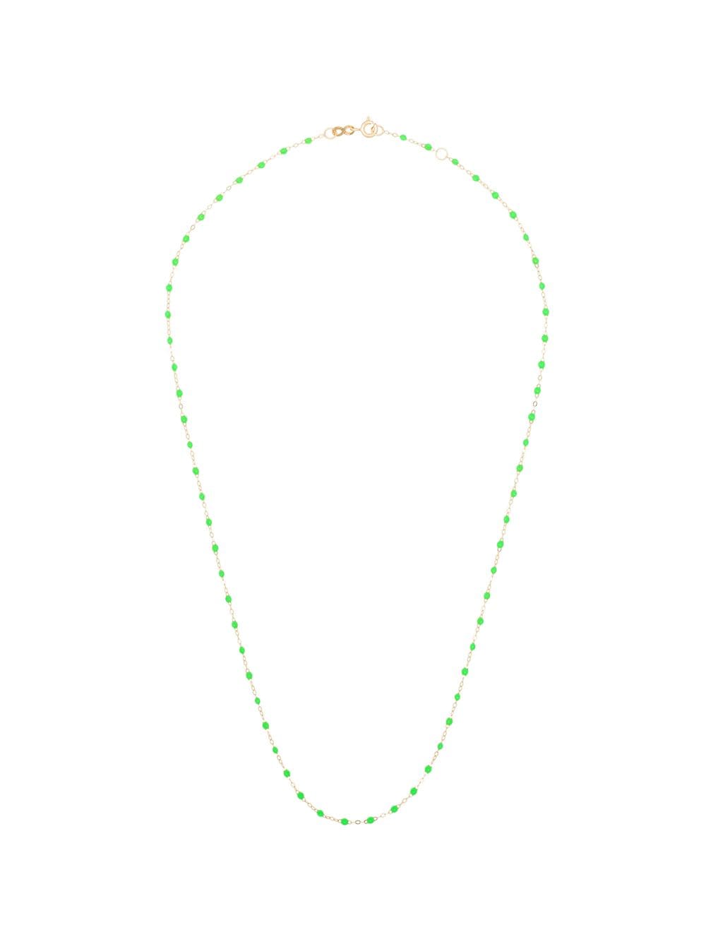 Gigi Clozeau 18kt gold neon bead necklace von Gigi Clozeau